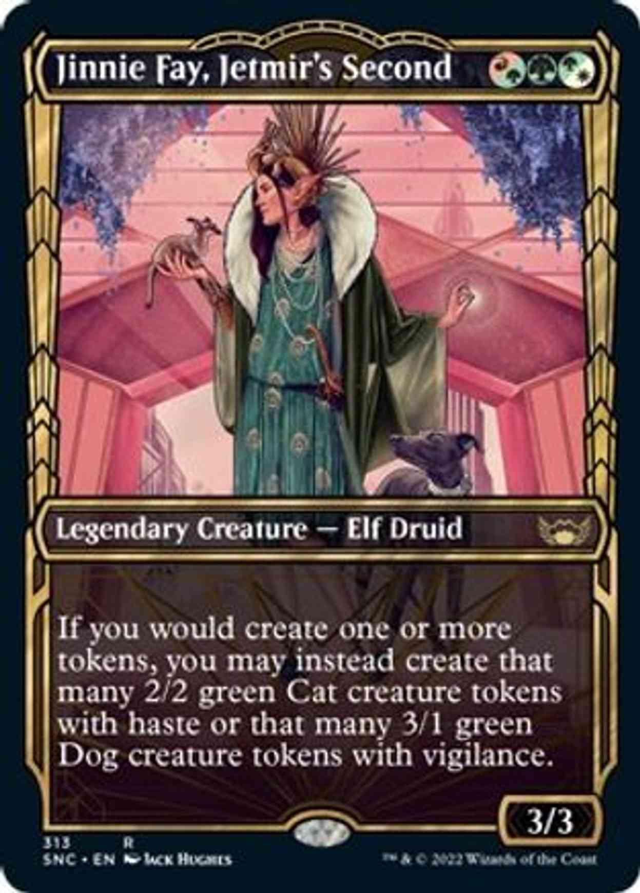 Jinnie Fay, Jetmir's Second (Showcase) magic card front