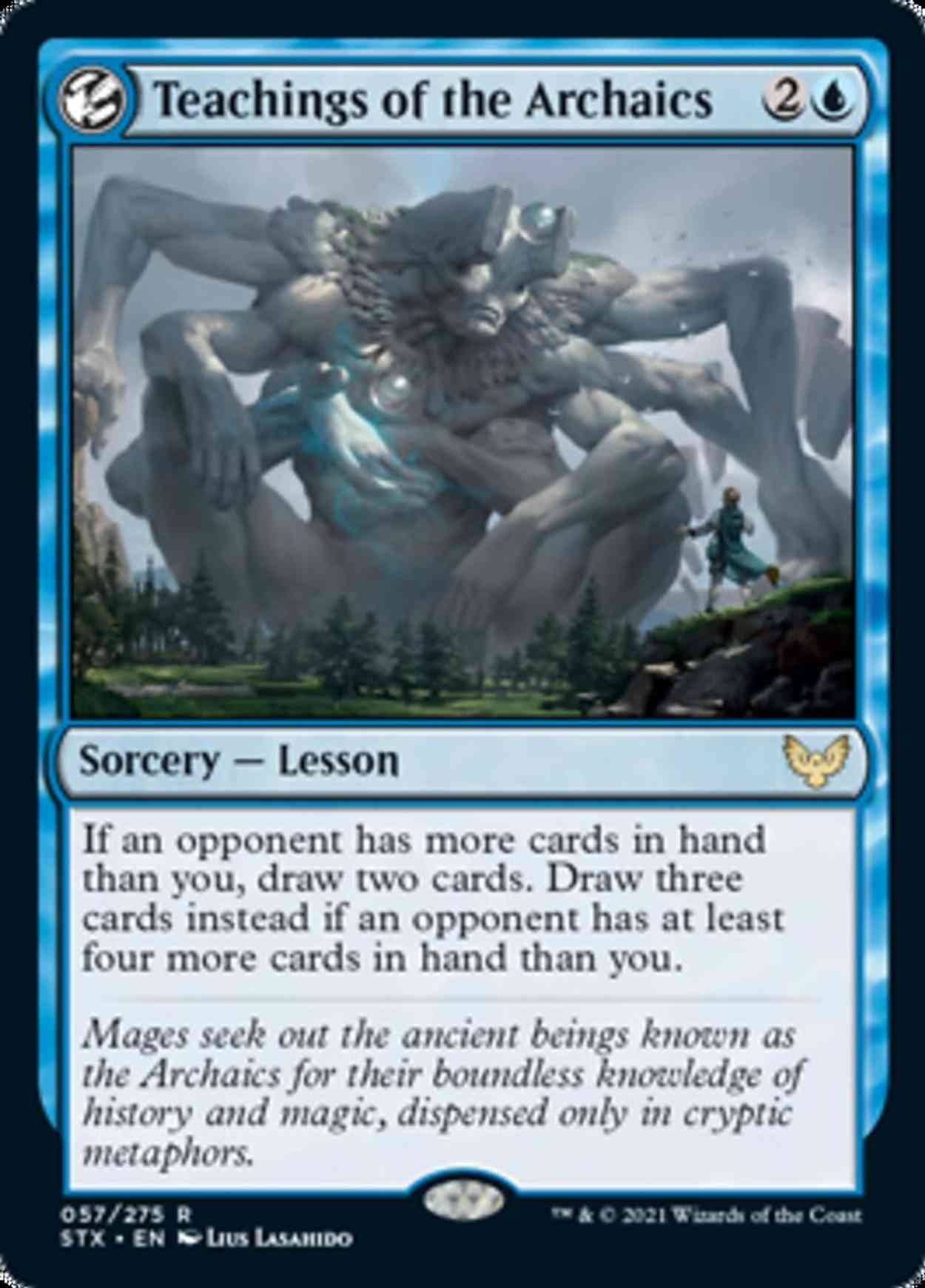 Teachings of the Archaics magic card front