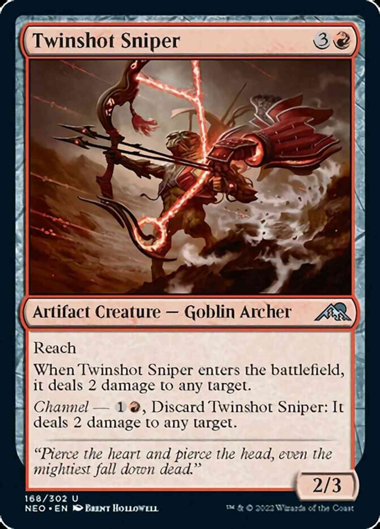 Twinshot Sniper magic card front