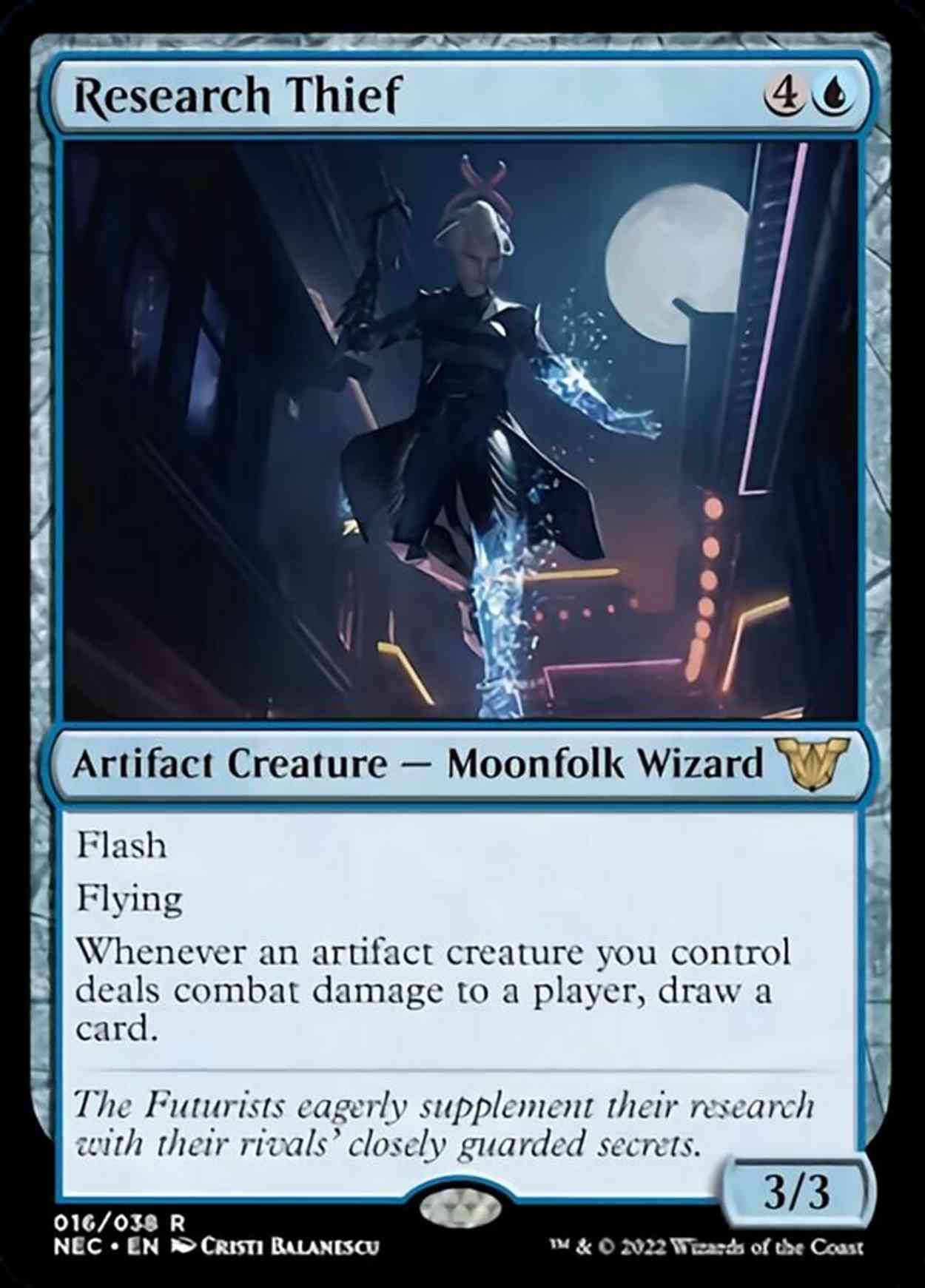 Research Thief magic card front