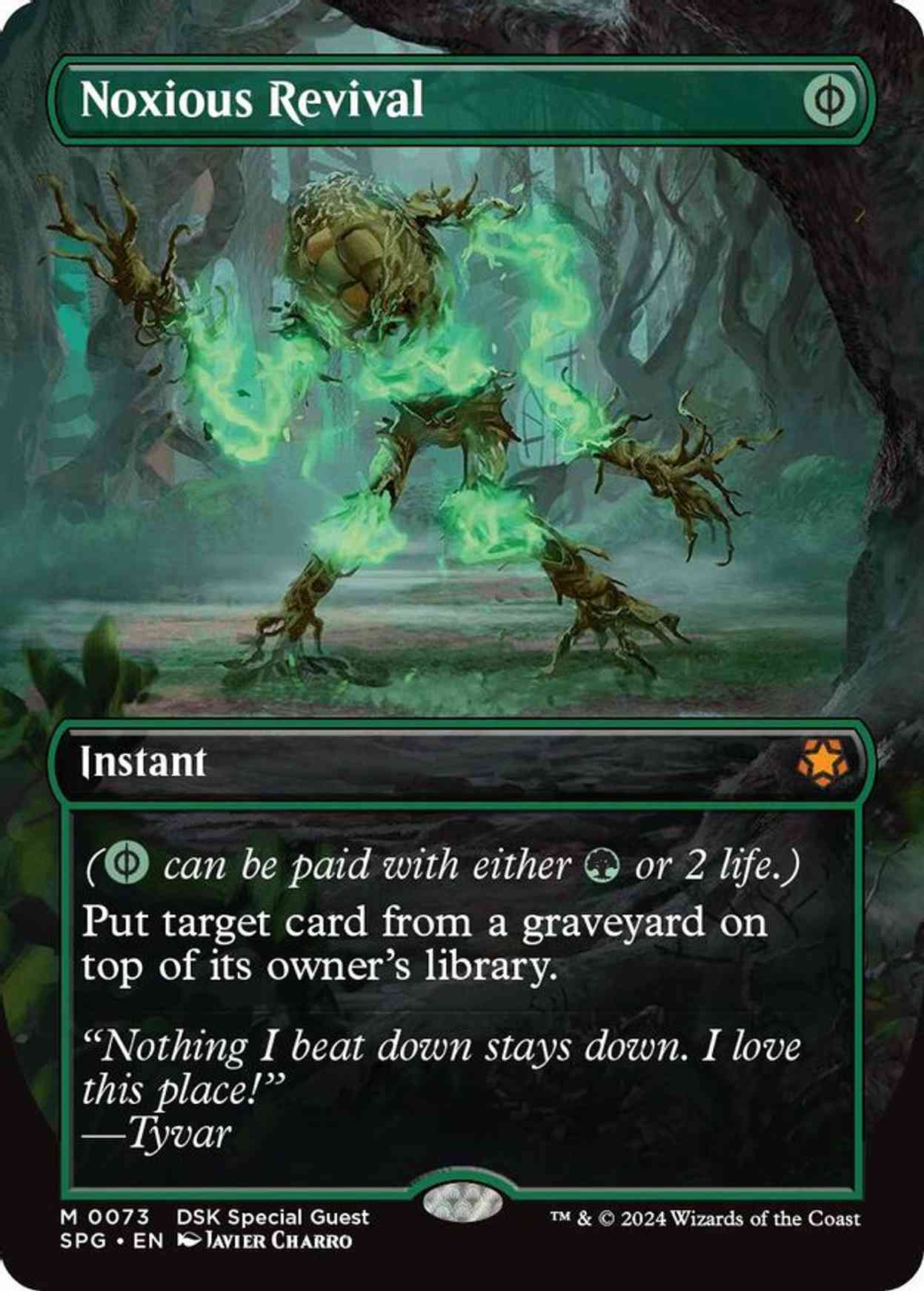 Noxious Revival (Borderless) magic card front