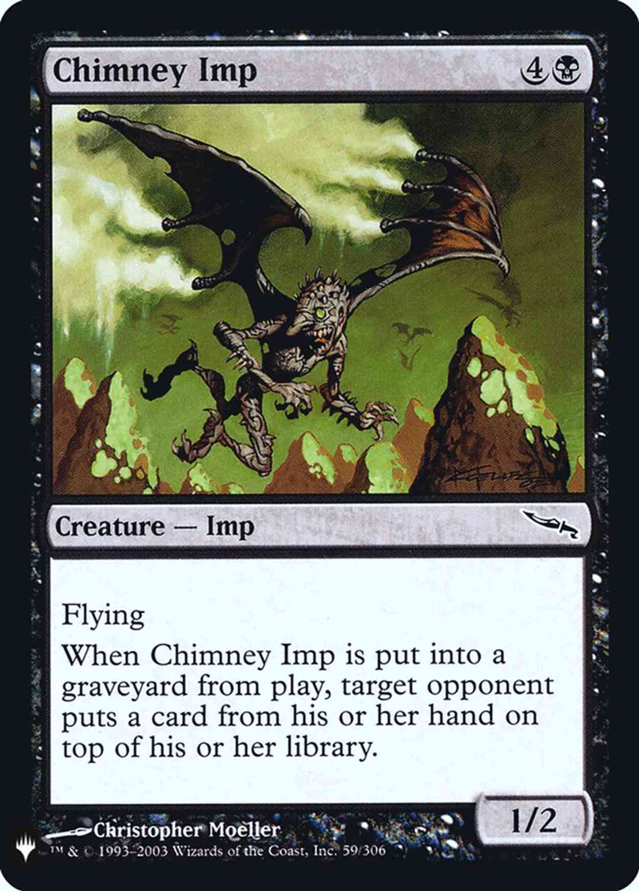 Chimney Imp magic card front