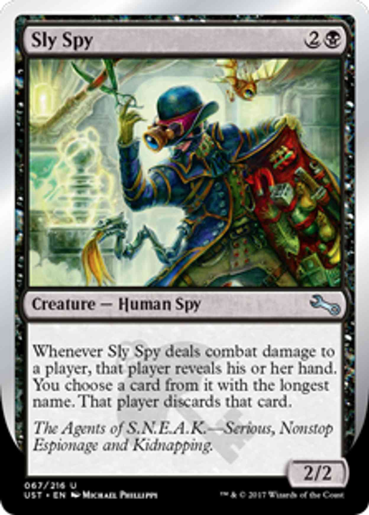 Sly Spy (A) magic card front