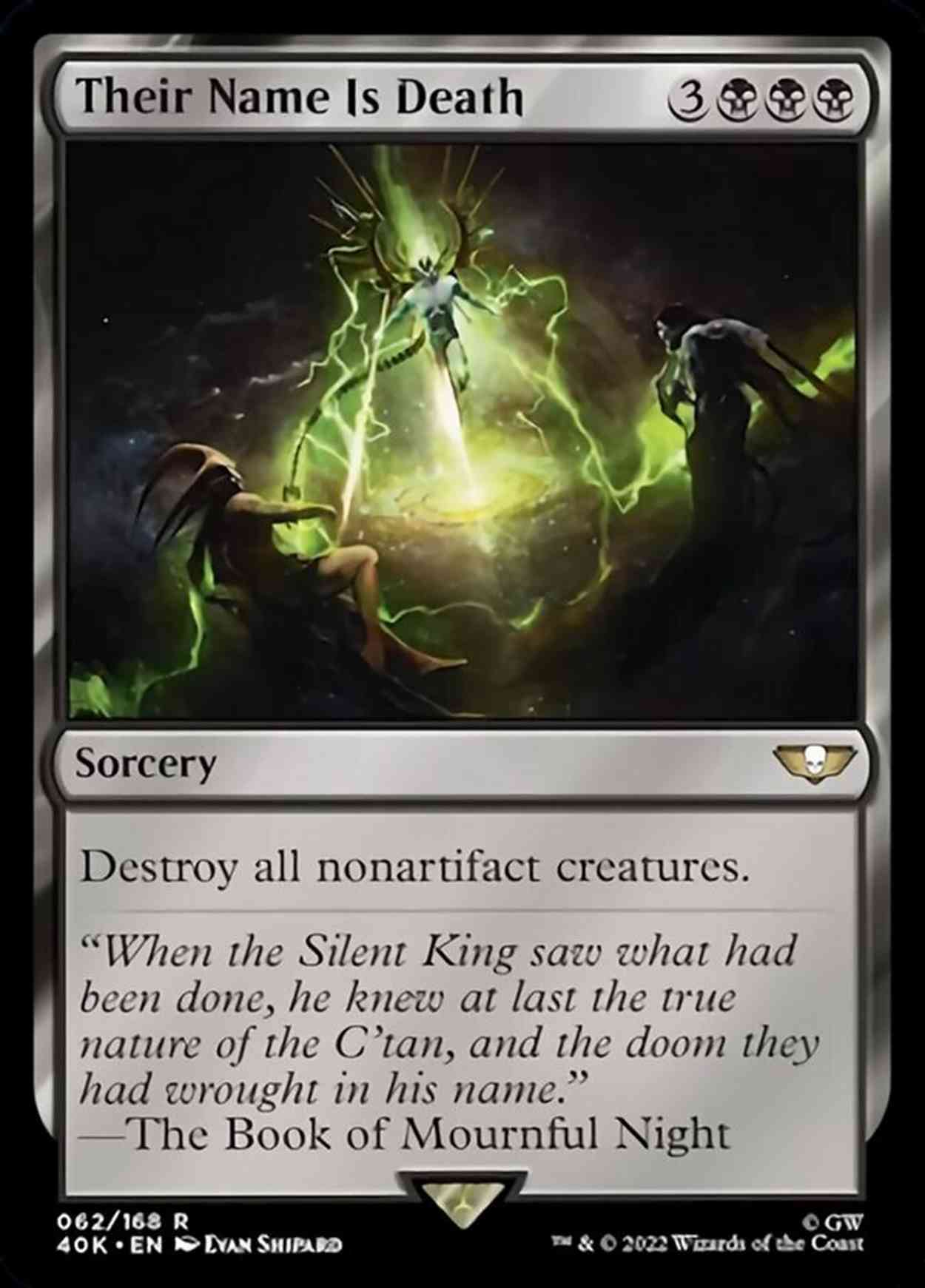 Their Name Is Death magic card front