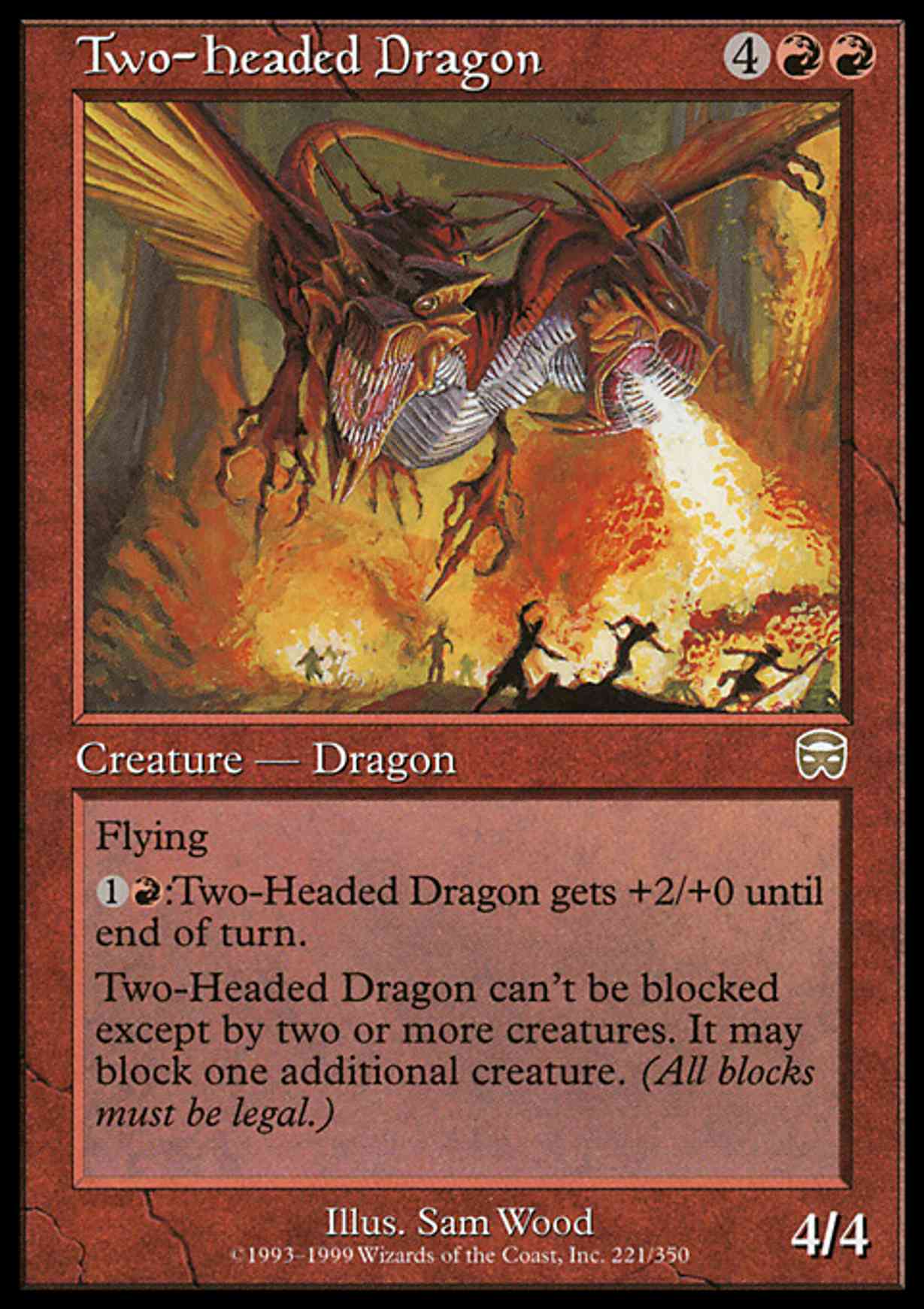 Two-Headed Dragon magic card front