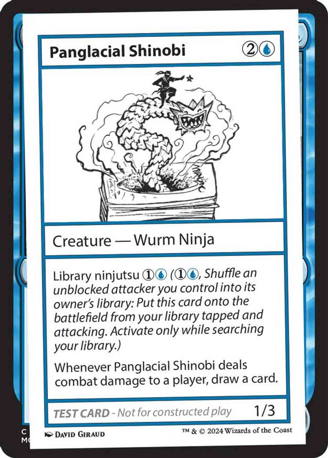 Panglacial Shinobi magic card front