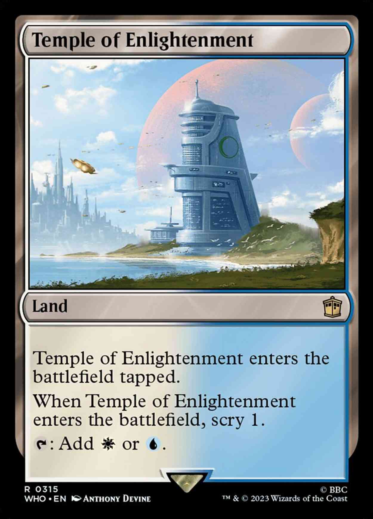 Temple of Enlightenment magic card front
