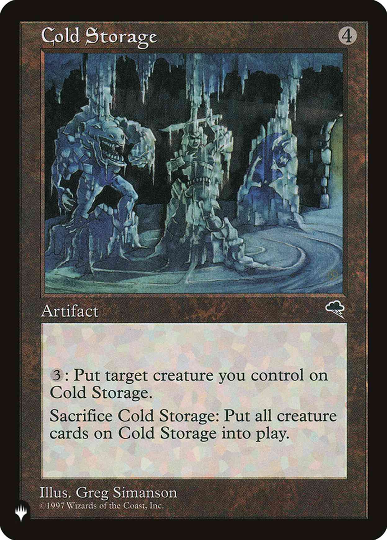 Cold Storage magic card front