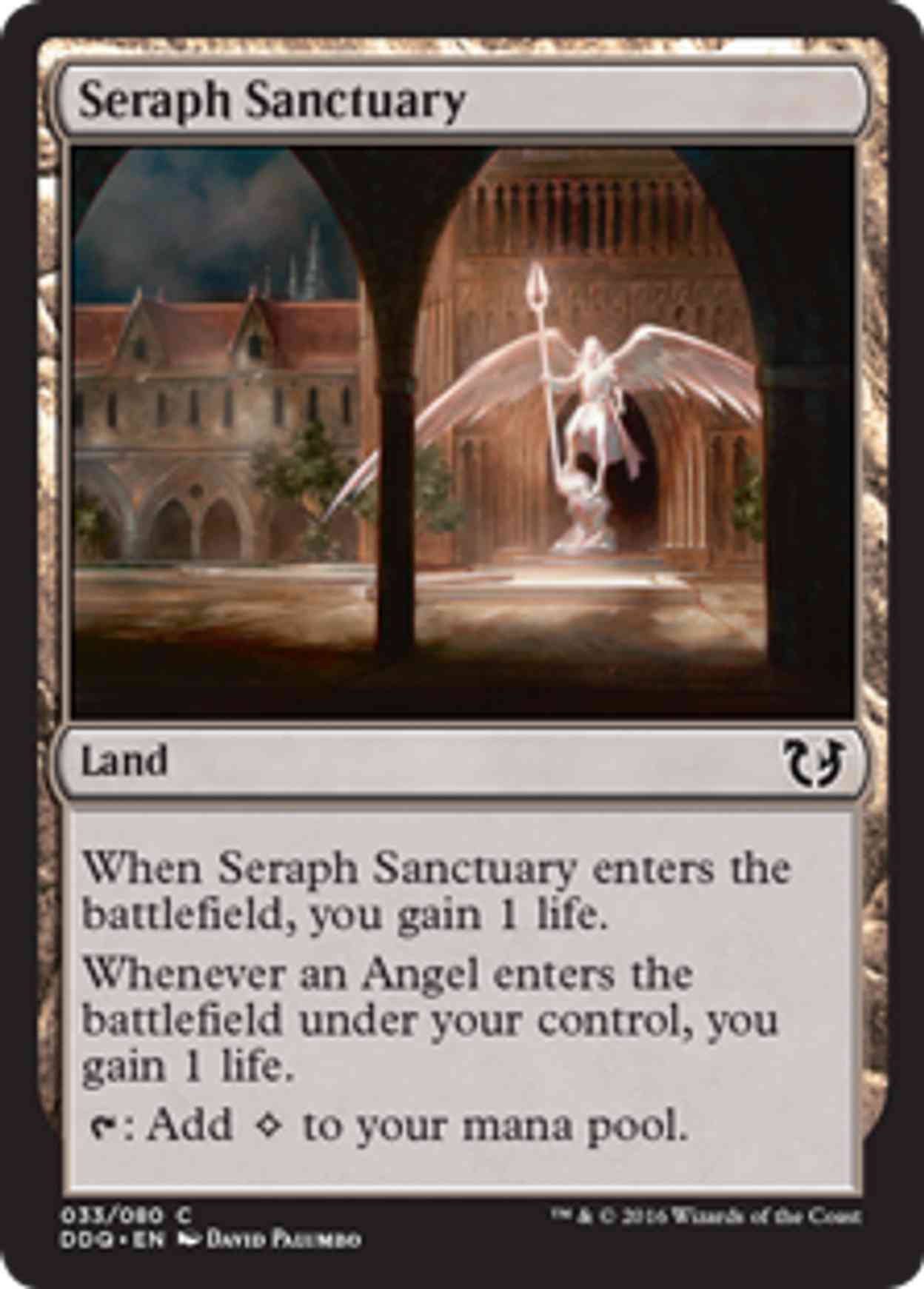 Seraph Sanctuary magic card front
