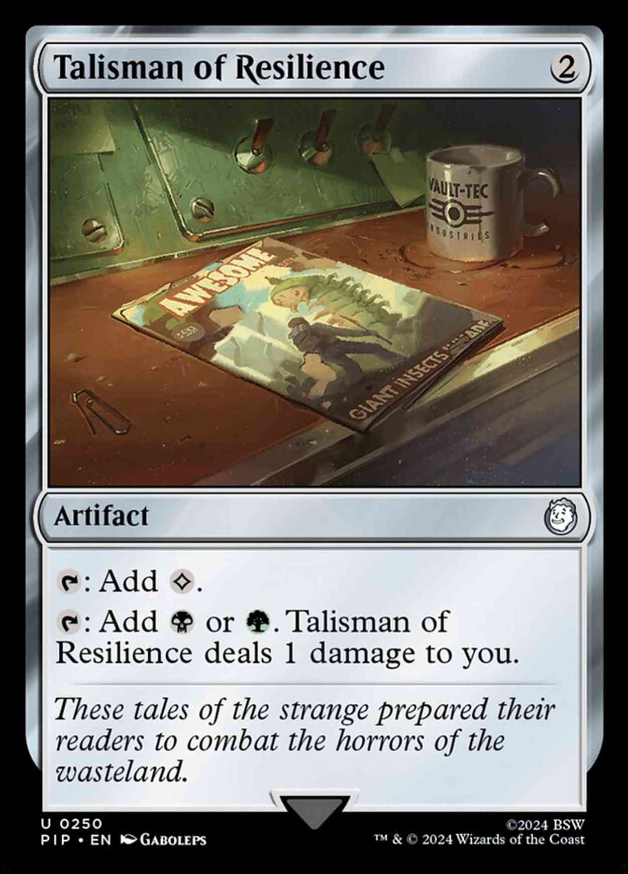 Talisman of Resilience magic card front