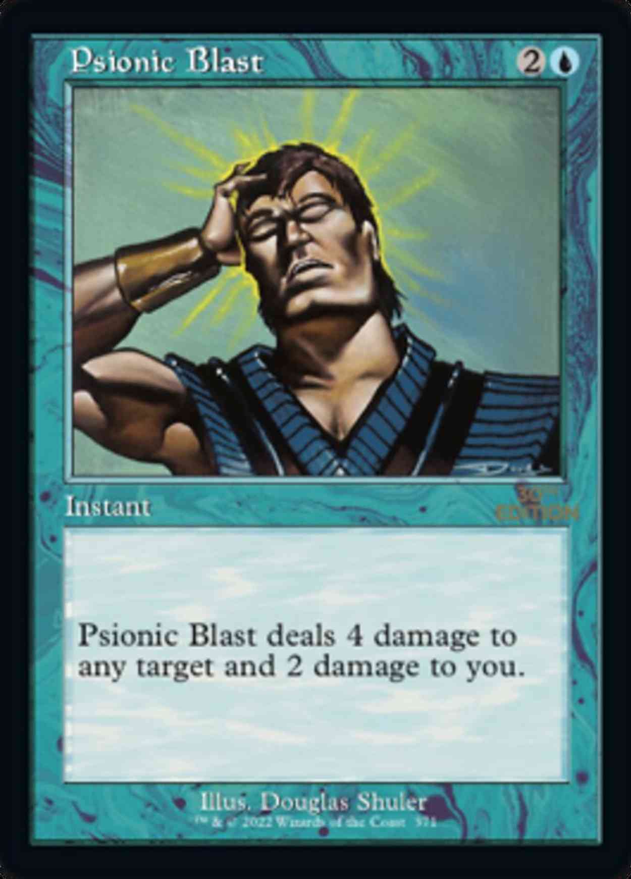 Psionic Blast (Retro Frame) magic card front