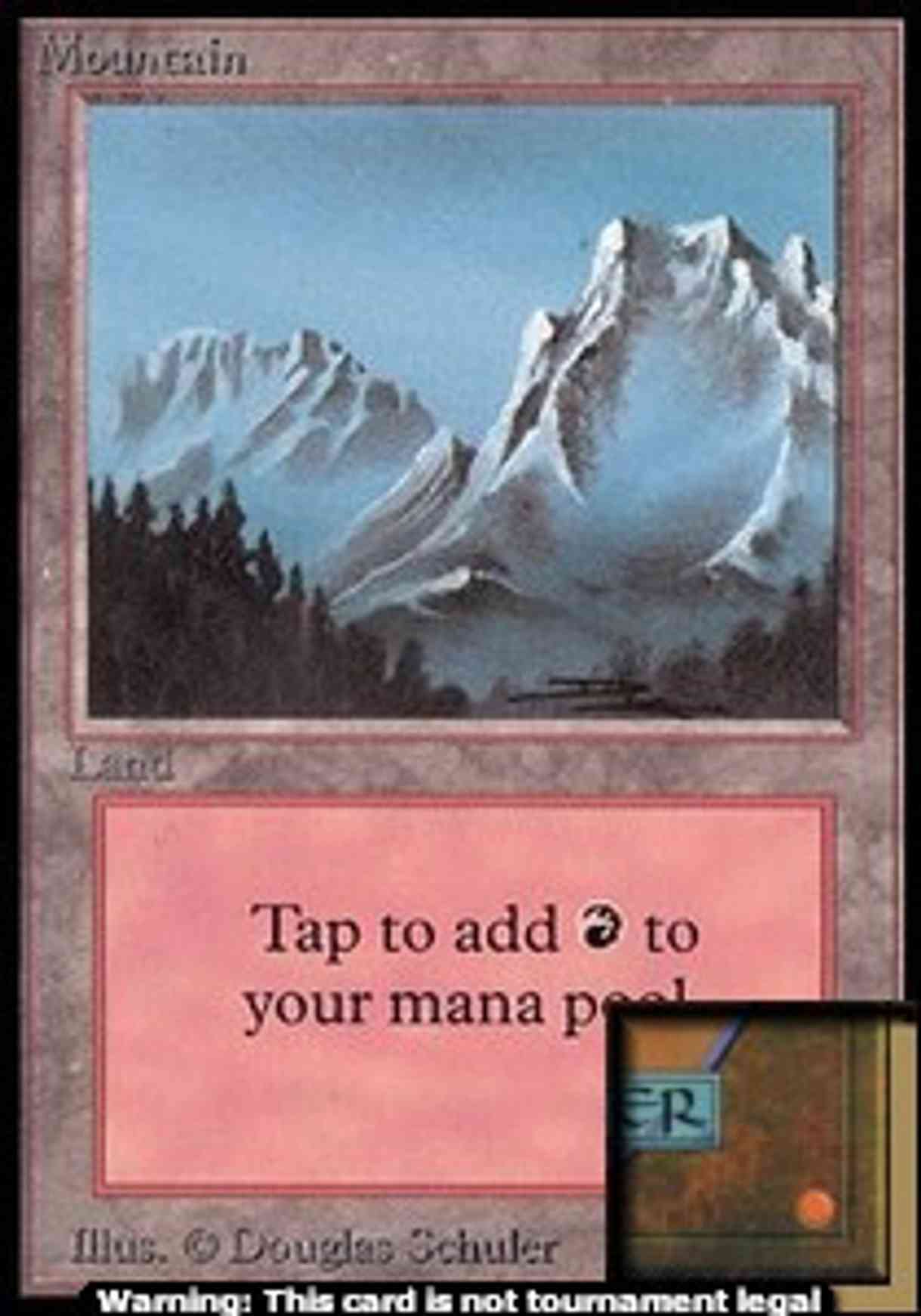 Mountain (B) (CE) magic card front