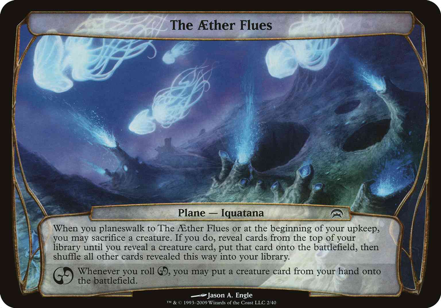 The Aether Flues (Planechase) magic card front