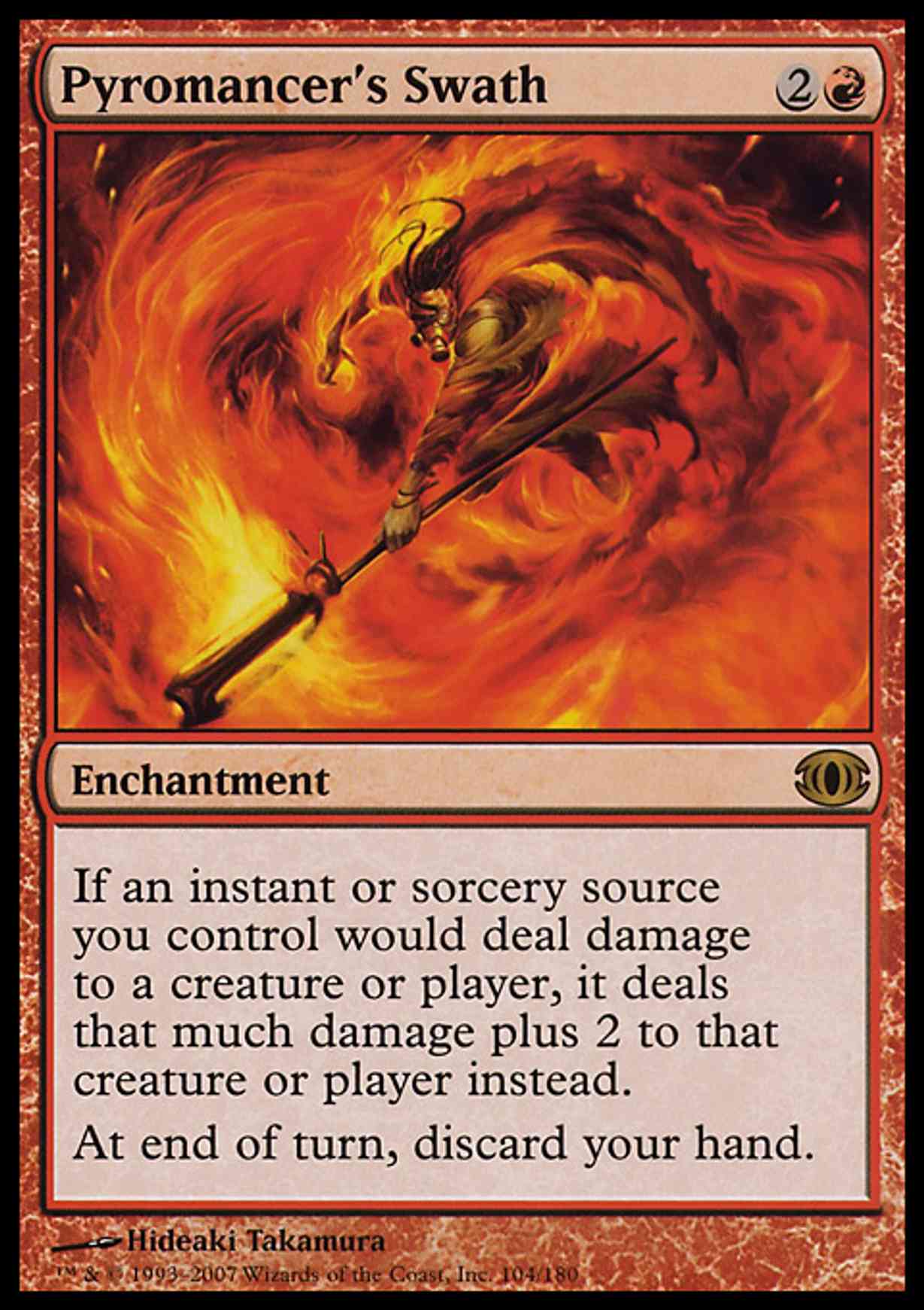 Pyromancer's Swath magic card front