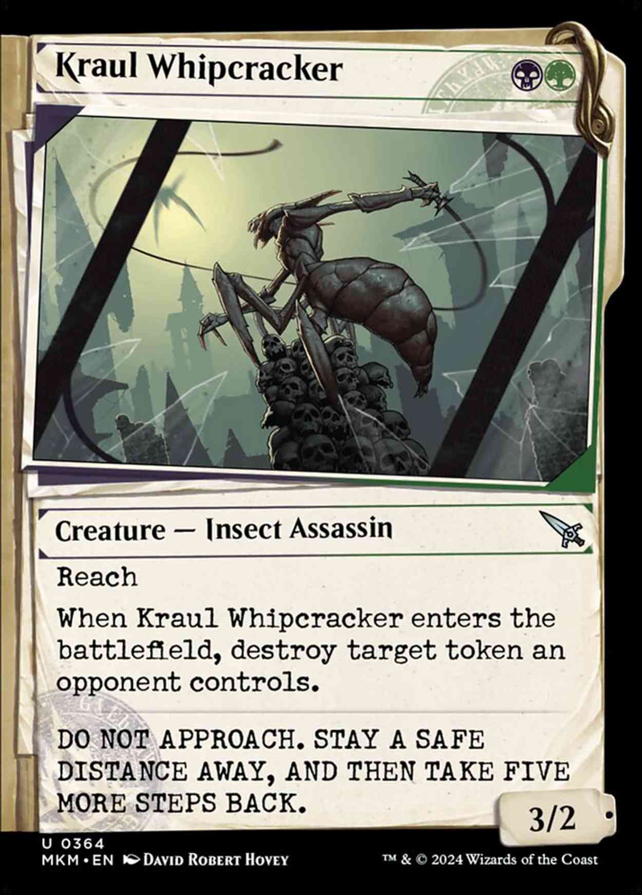 Kraul Whipcracker (Showcase) magic card front