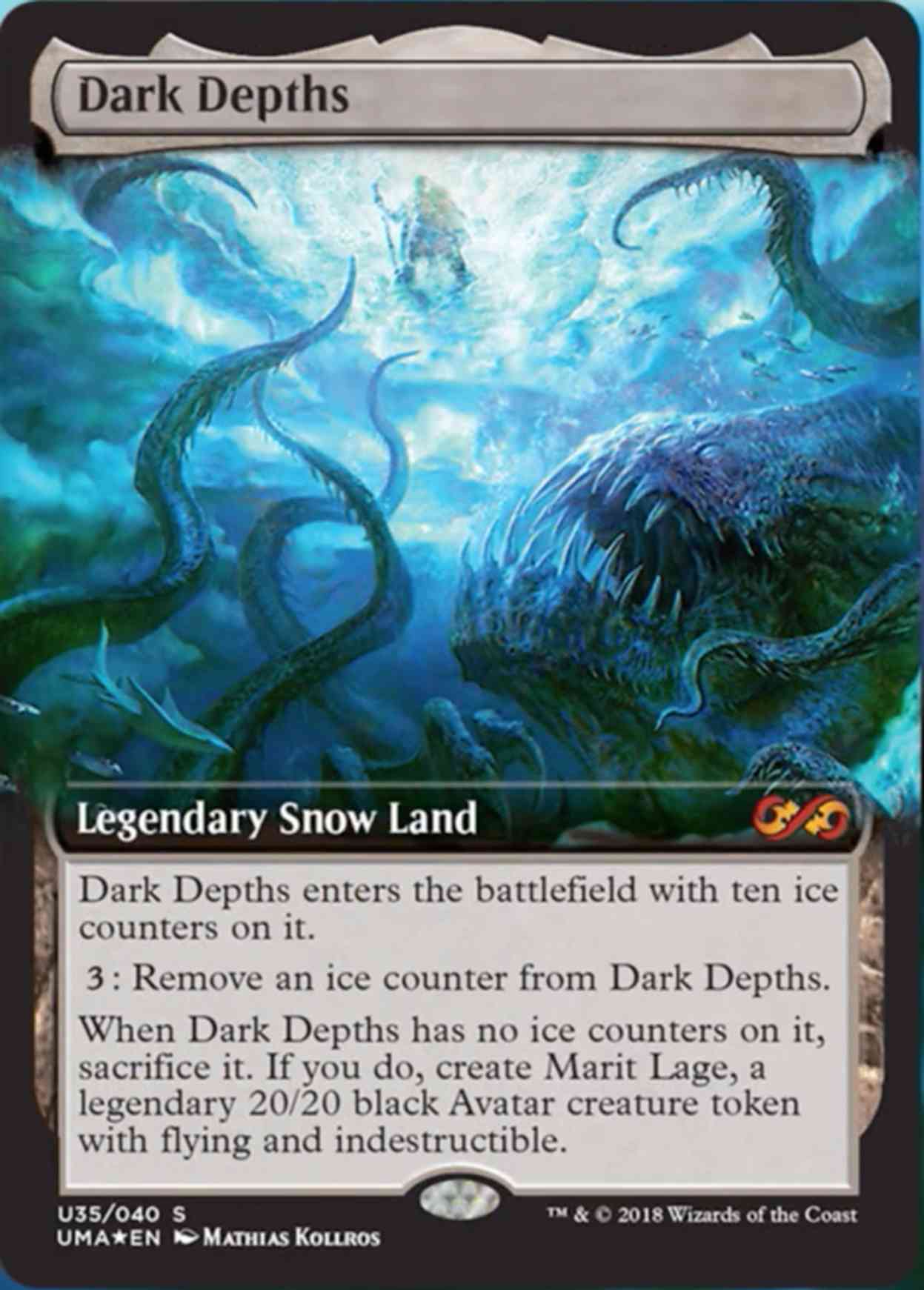 Dark Depths magic card front