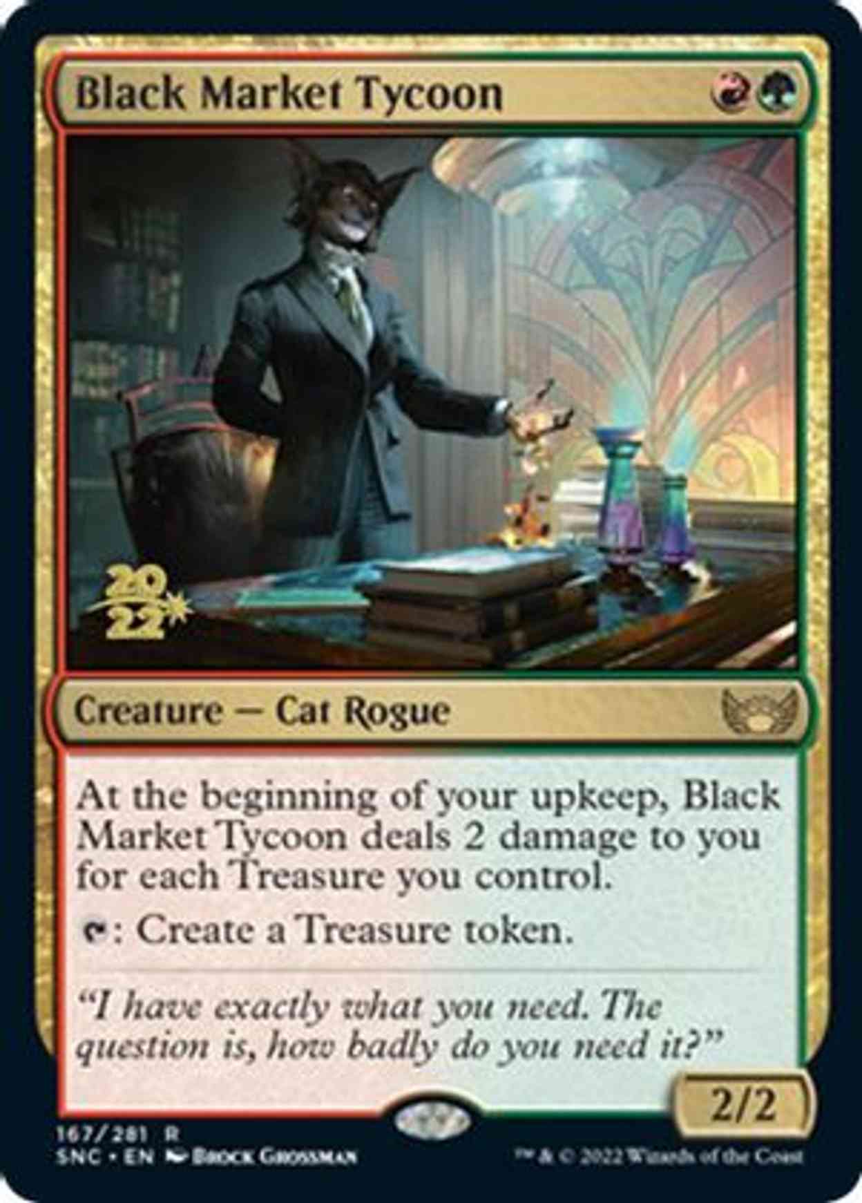 Black Market Tycoon magic card front