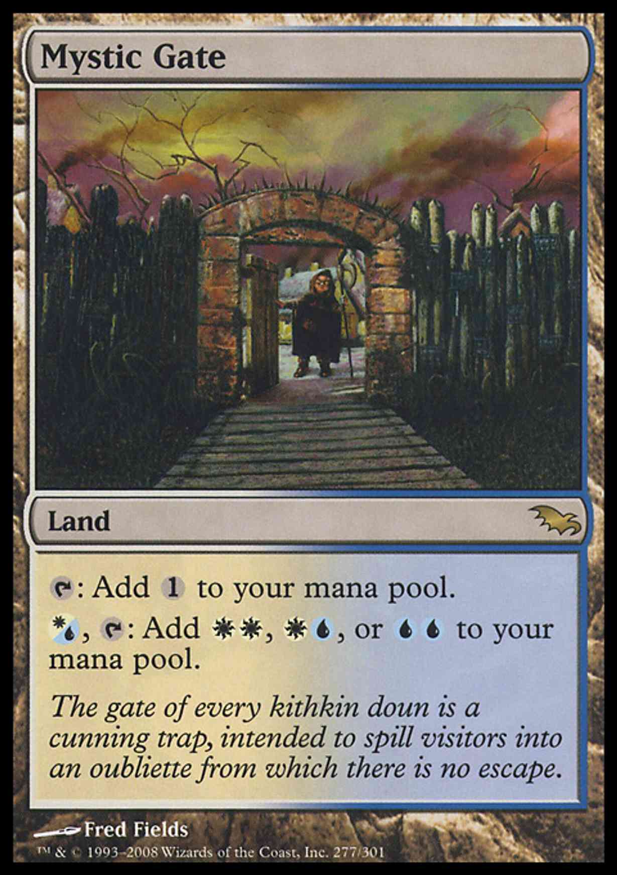 Mystic Gate magic card front