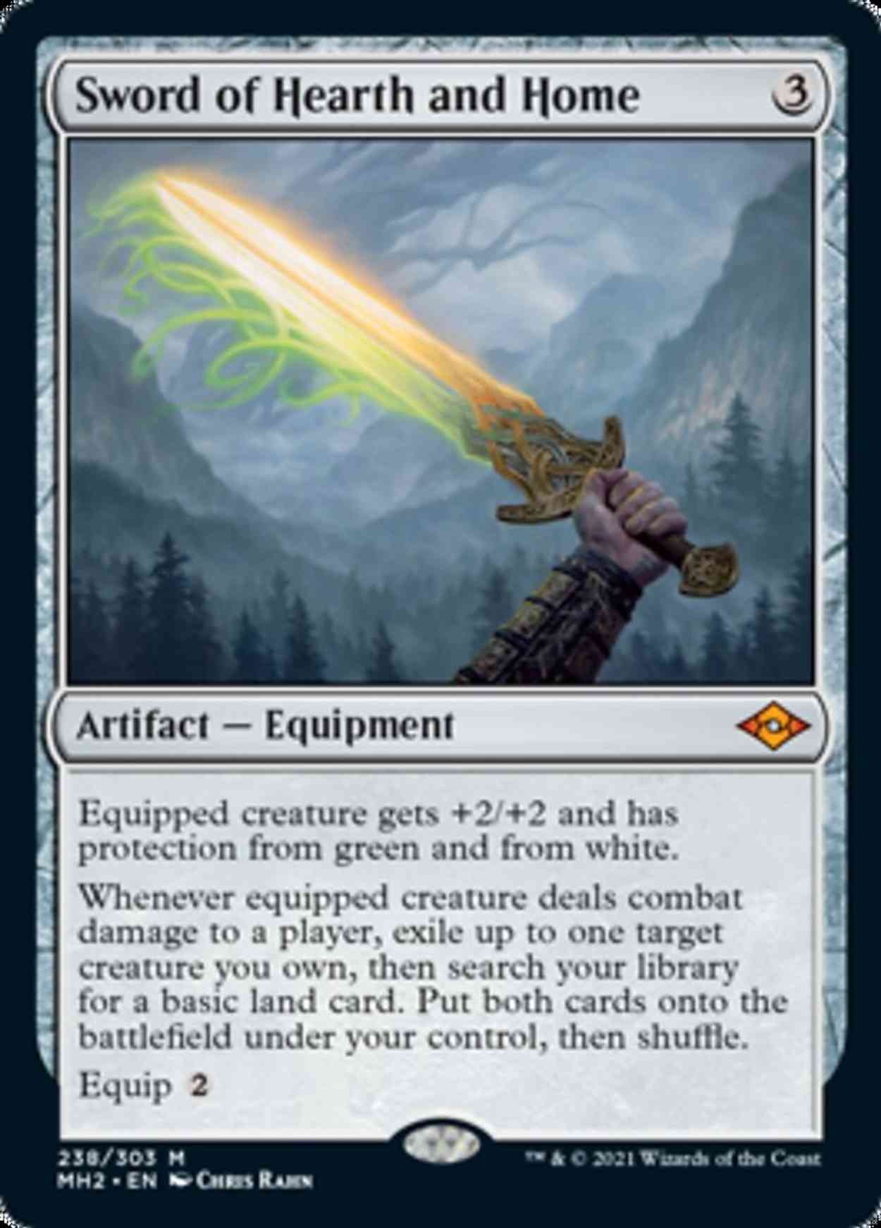 Sword of Hearth and Home magic card front