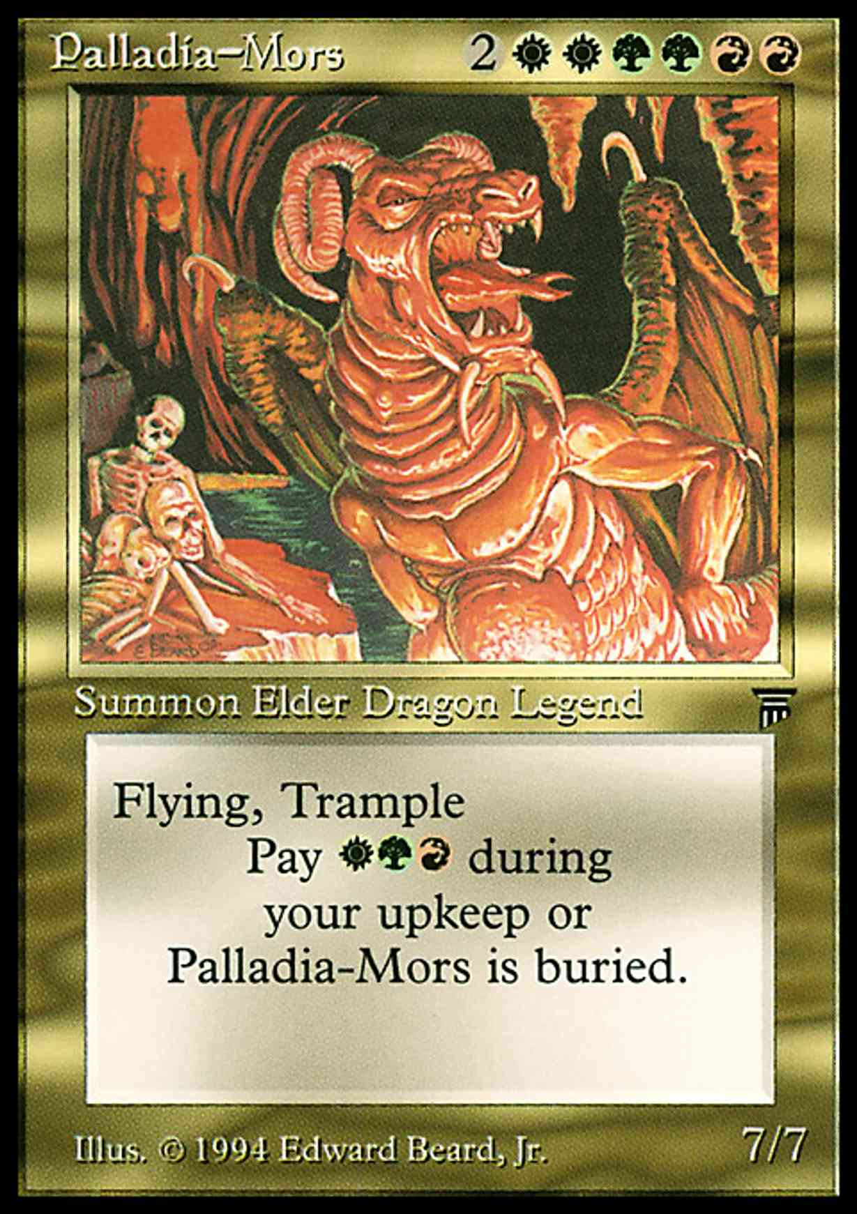 Palladia-Mors magic card front