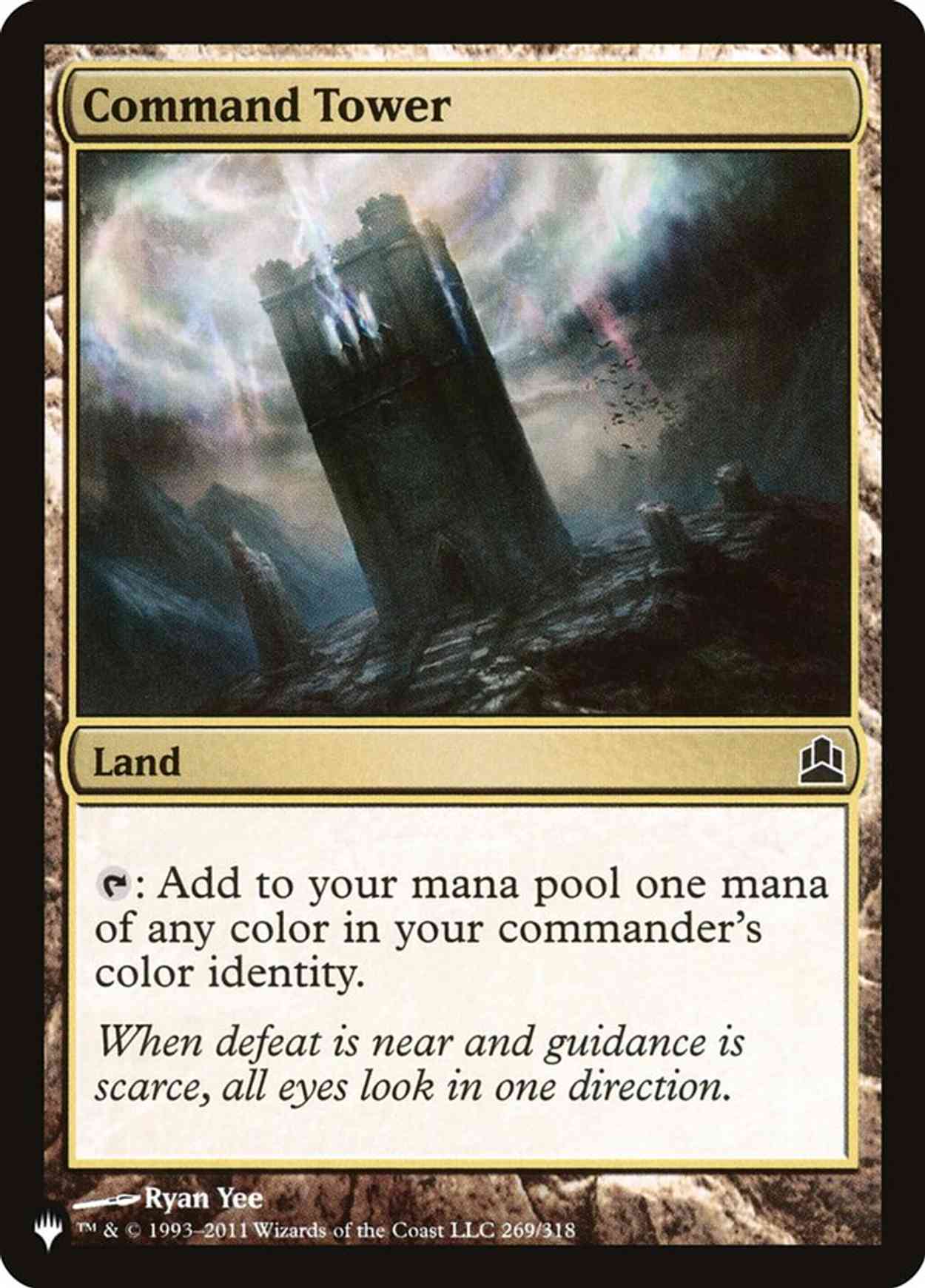 Command Tower magic card front