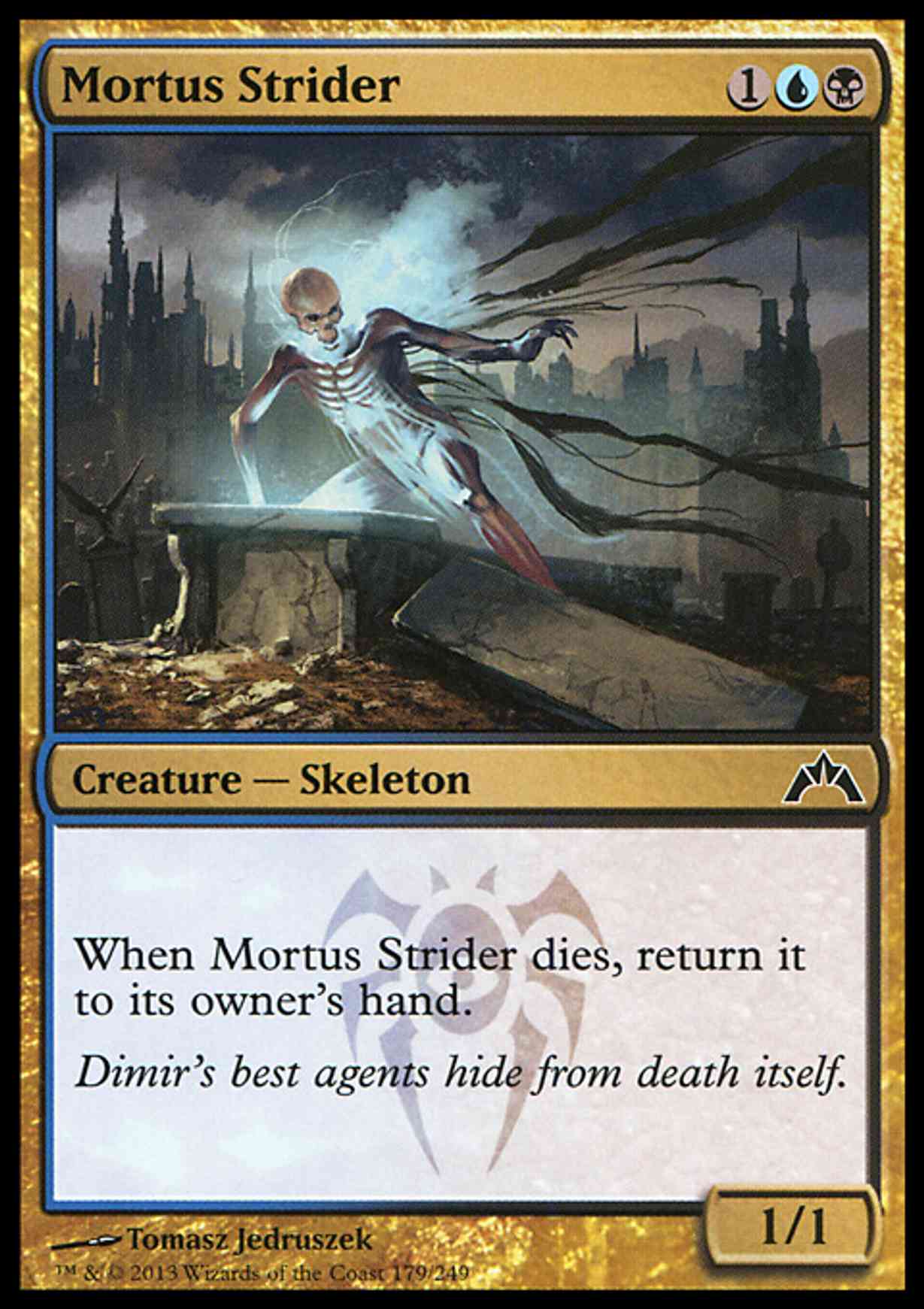 Mortus Strider magic card front