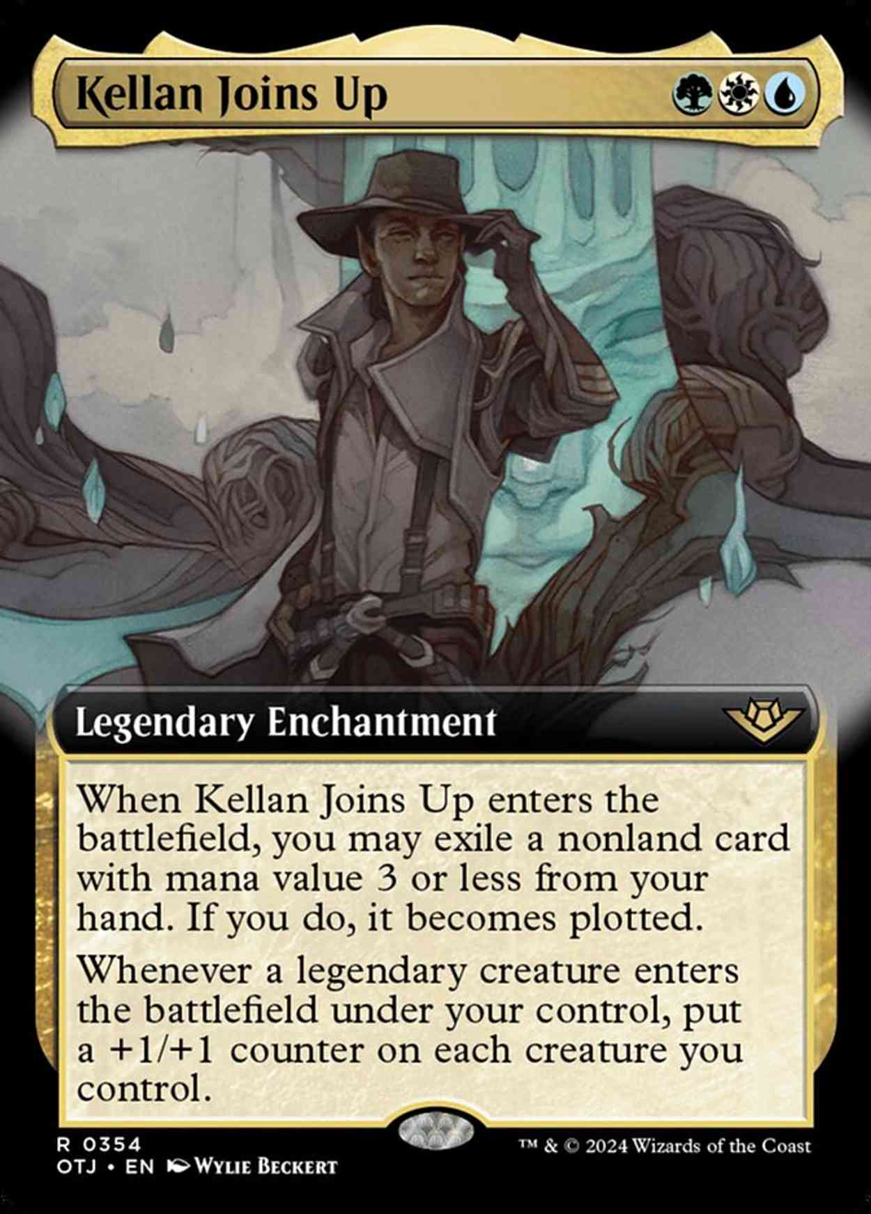 Kellan Joins Up (Extended Art) magic card front