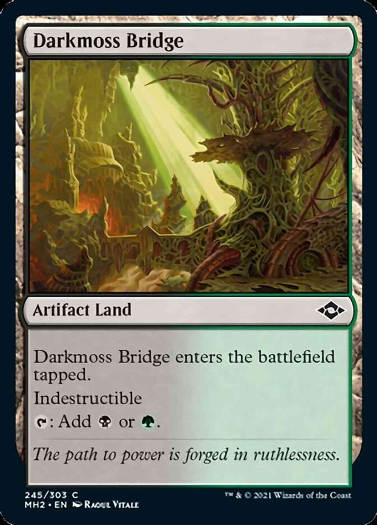 Darkmoss Bridge magic card front
