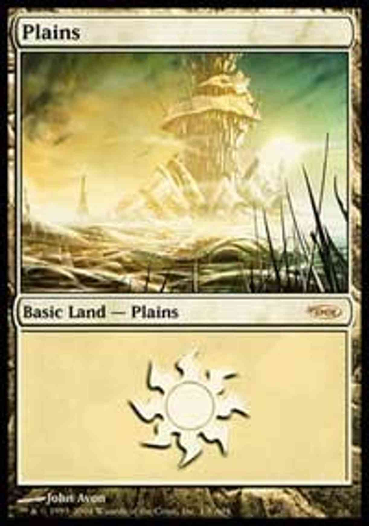 Plains (2004) magic card front