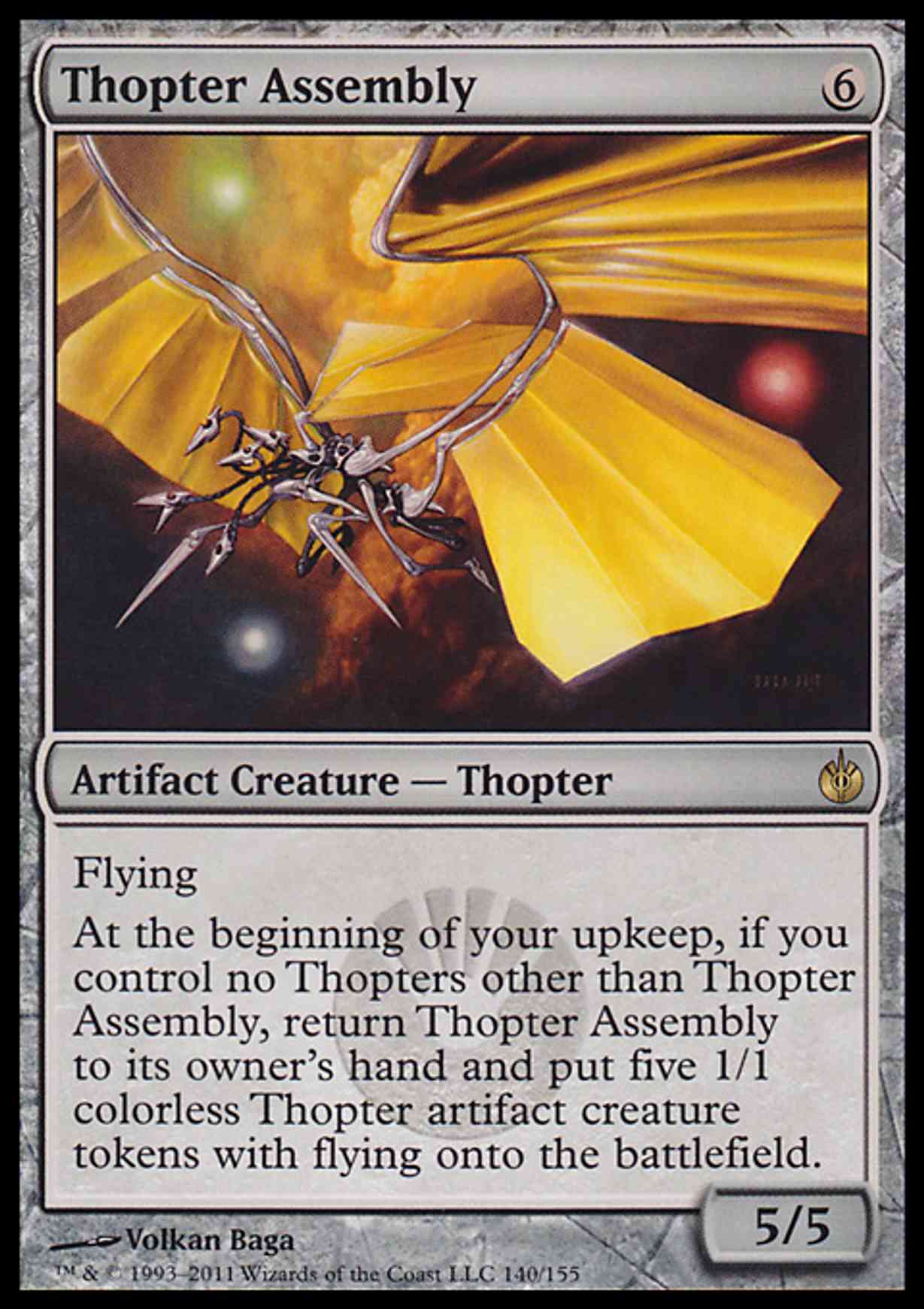 Thopter Assembly Price from mtg Mirrodin Besieged