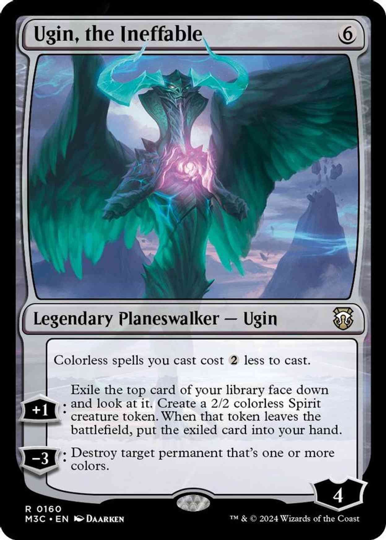 Ugin, the Ineffable (Ripple Foil) magic card front