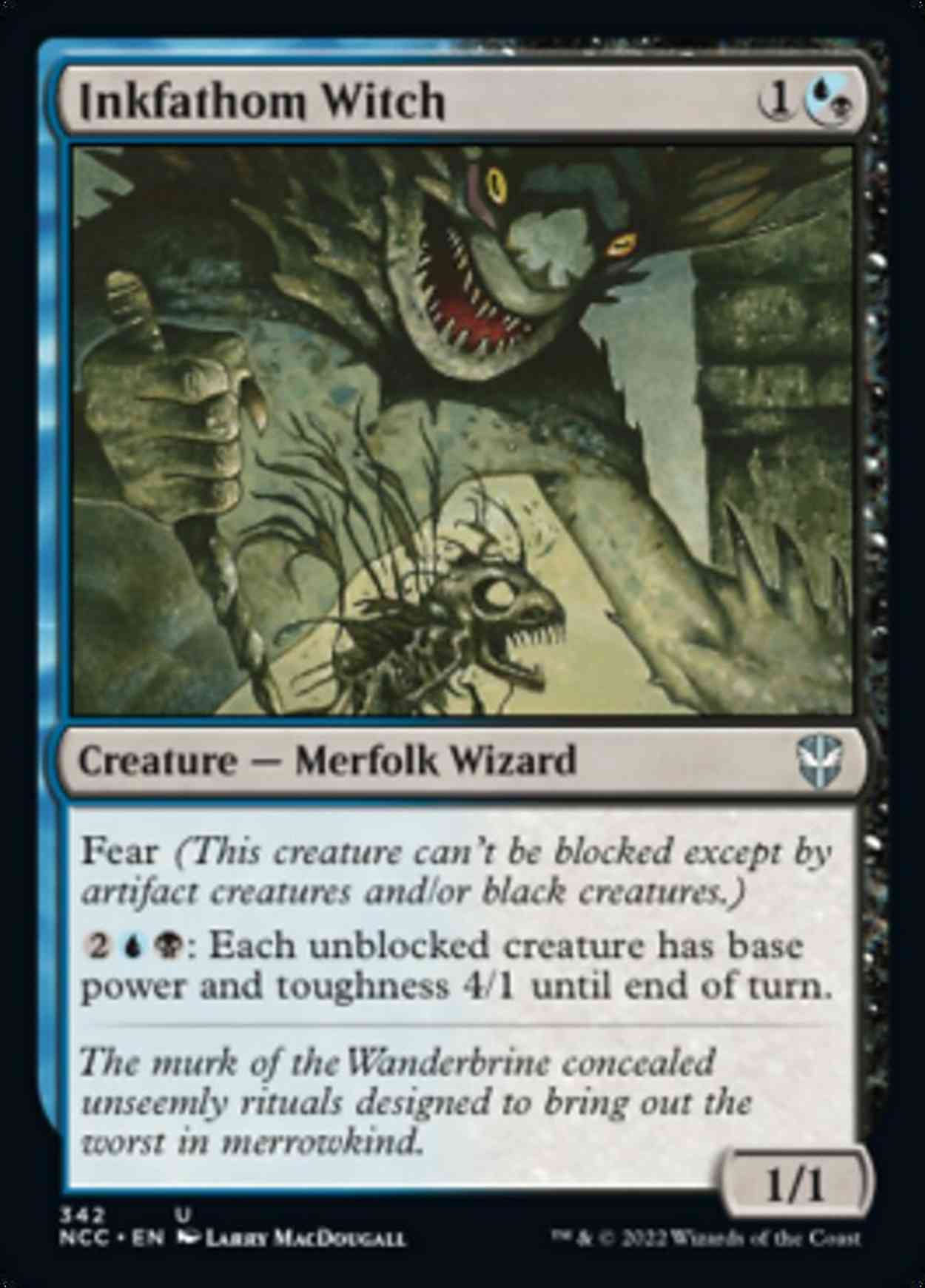 Inkfathom Witch magic card front