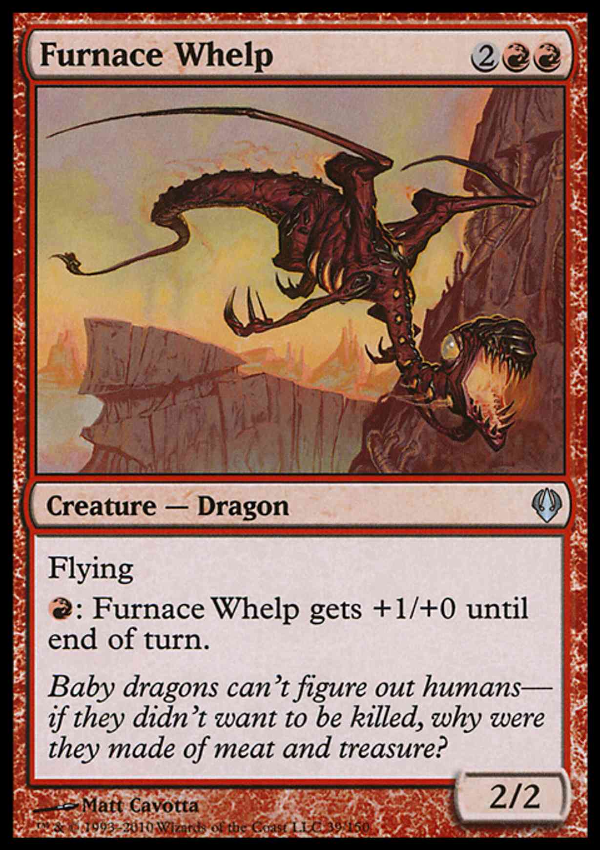 Furnace Whelp magic card front