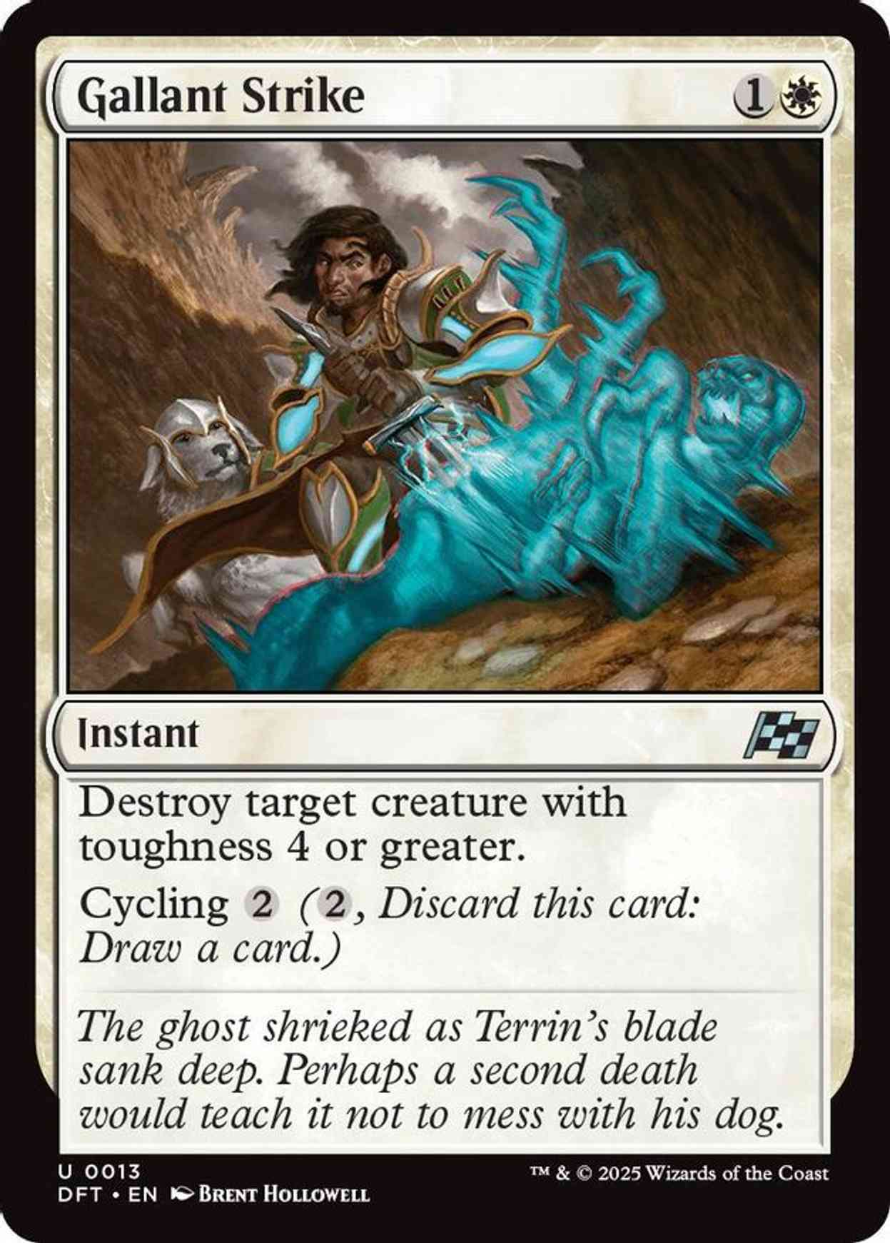 Gallant Strike magic card front