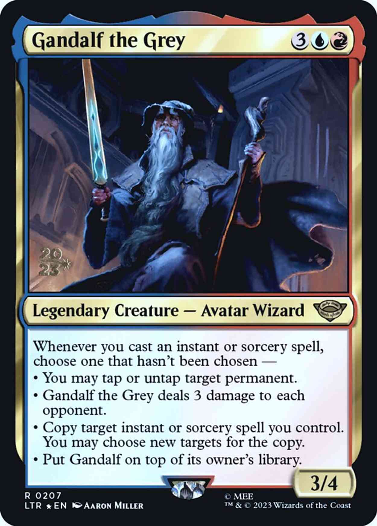 Gandalf the Grey magic card front