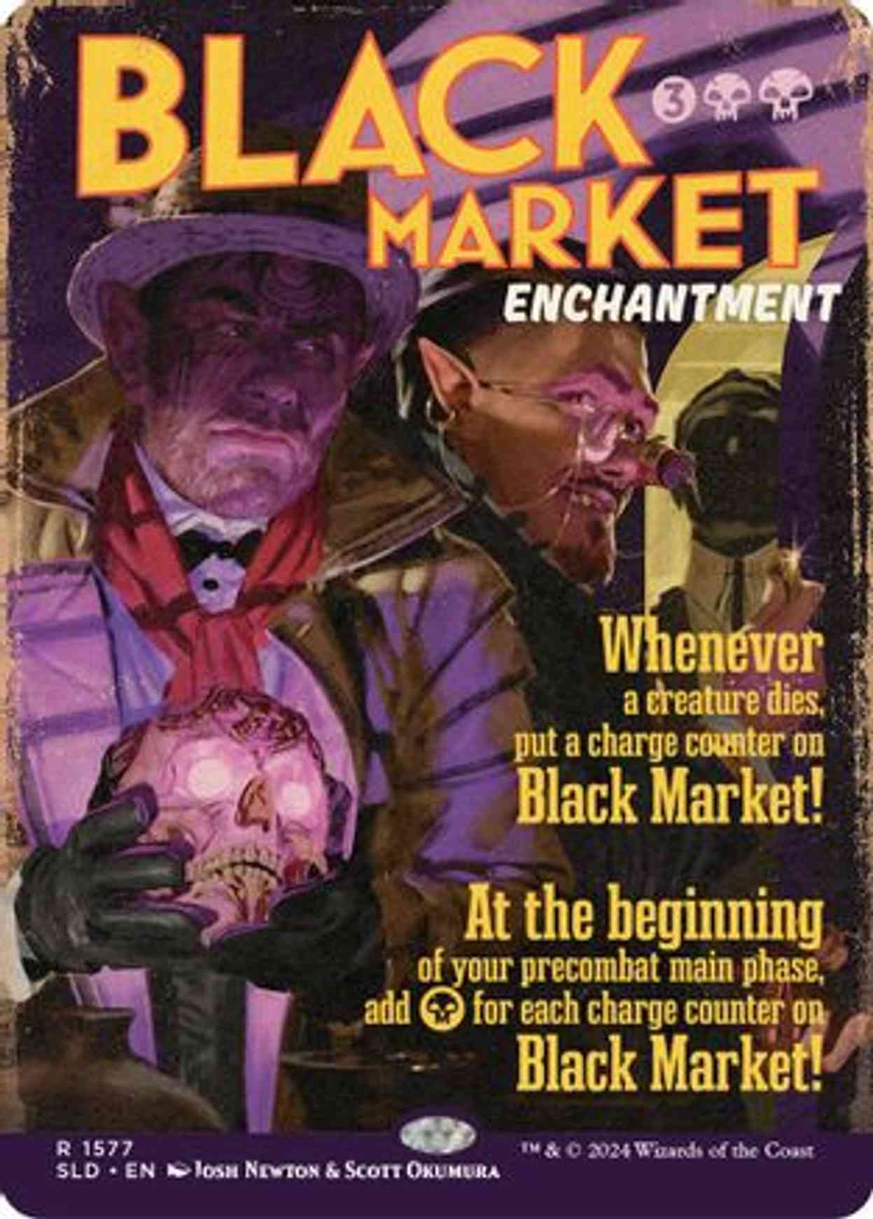 Black Market magic card front