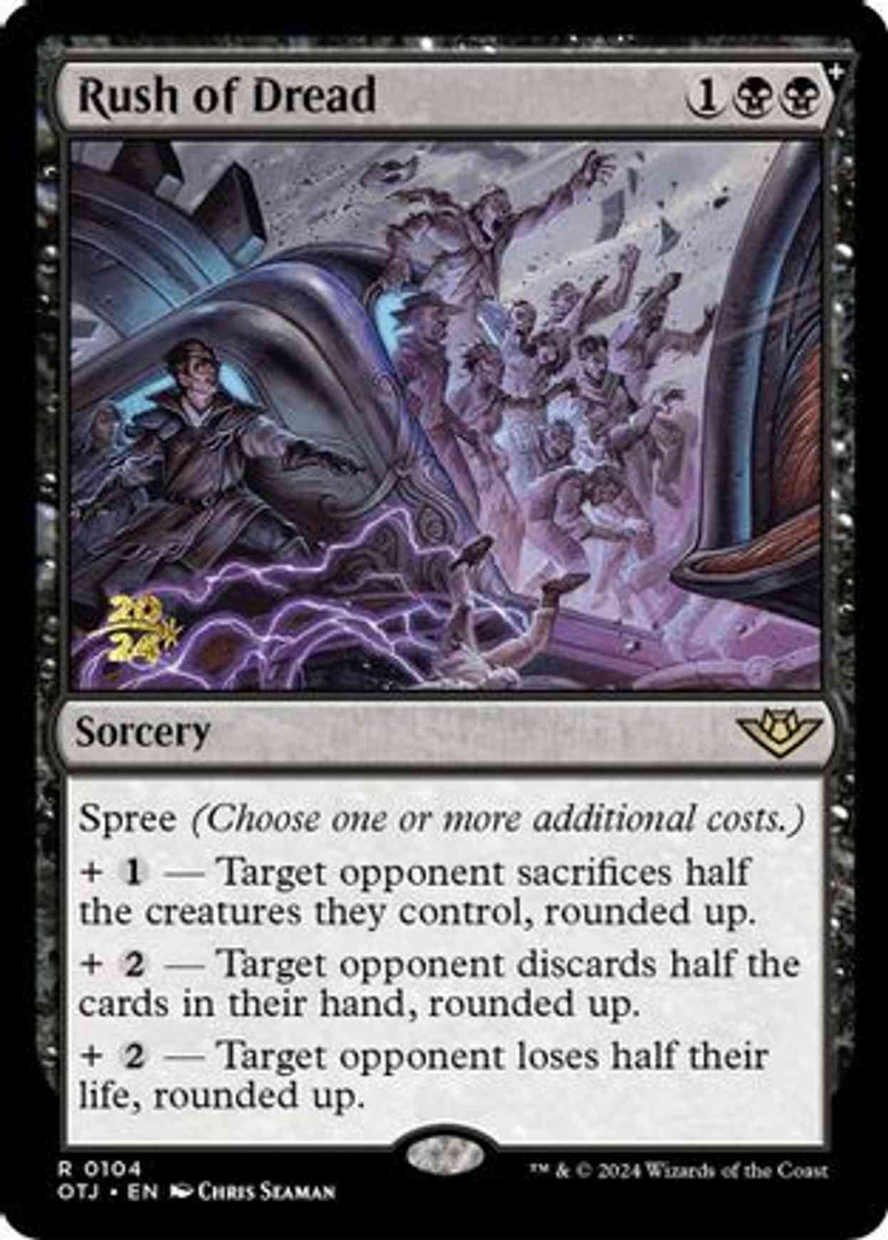 Rush of Dread magic card front