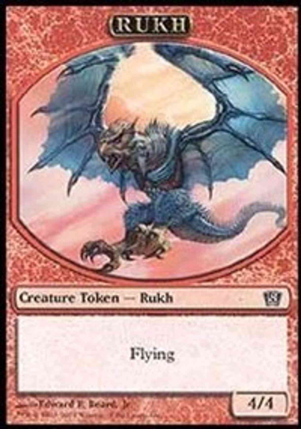 Rukh Token (8th) magic card front