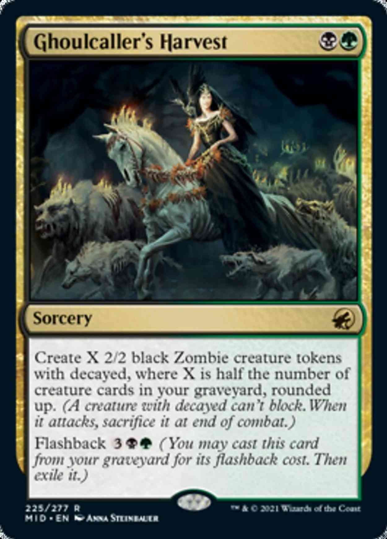 Ghoulcaller's Harvest magic card front
