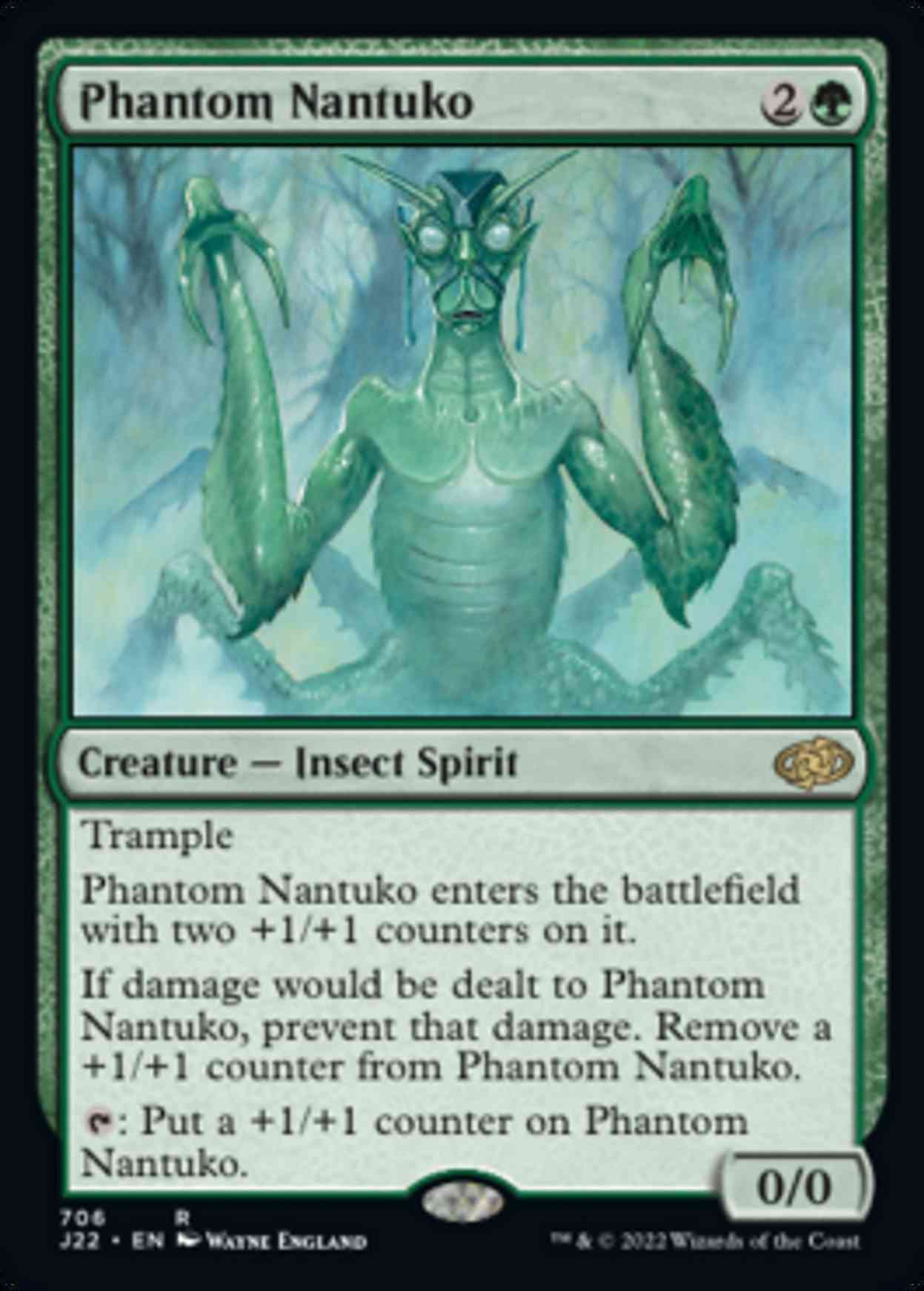 Phantom Nantuko magic card front