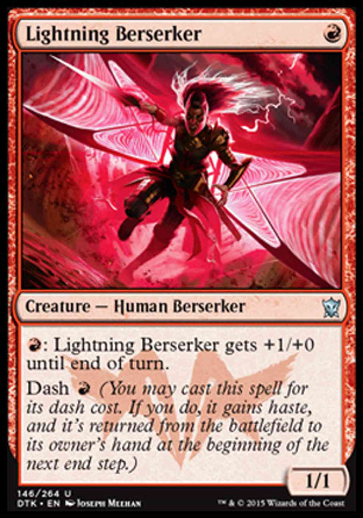 Lightning Berserker magic card front
