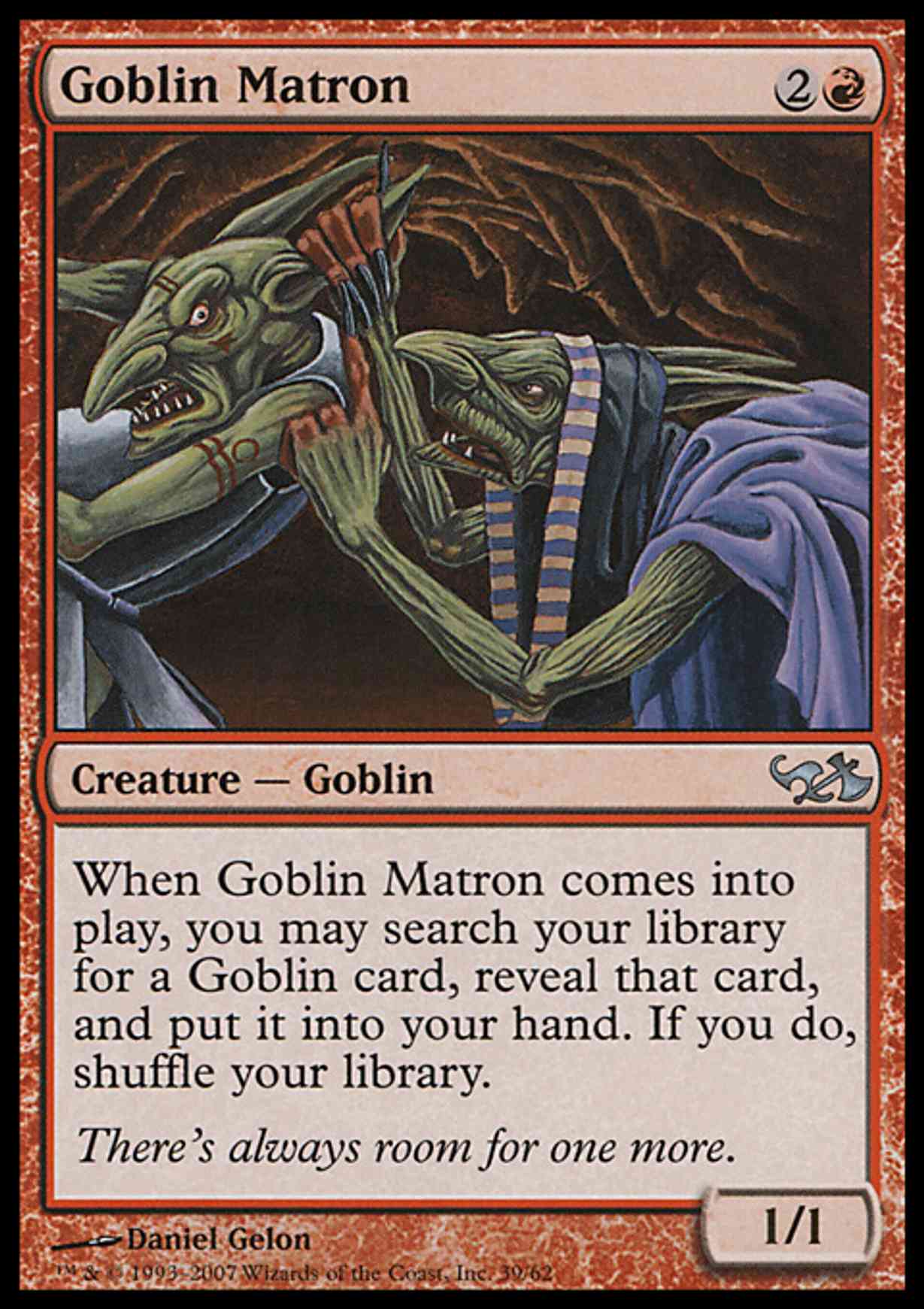 Goblin Matron magic card front