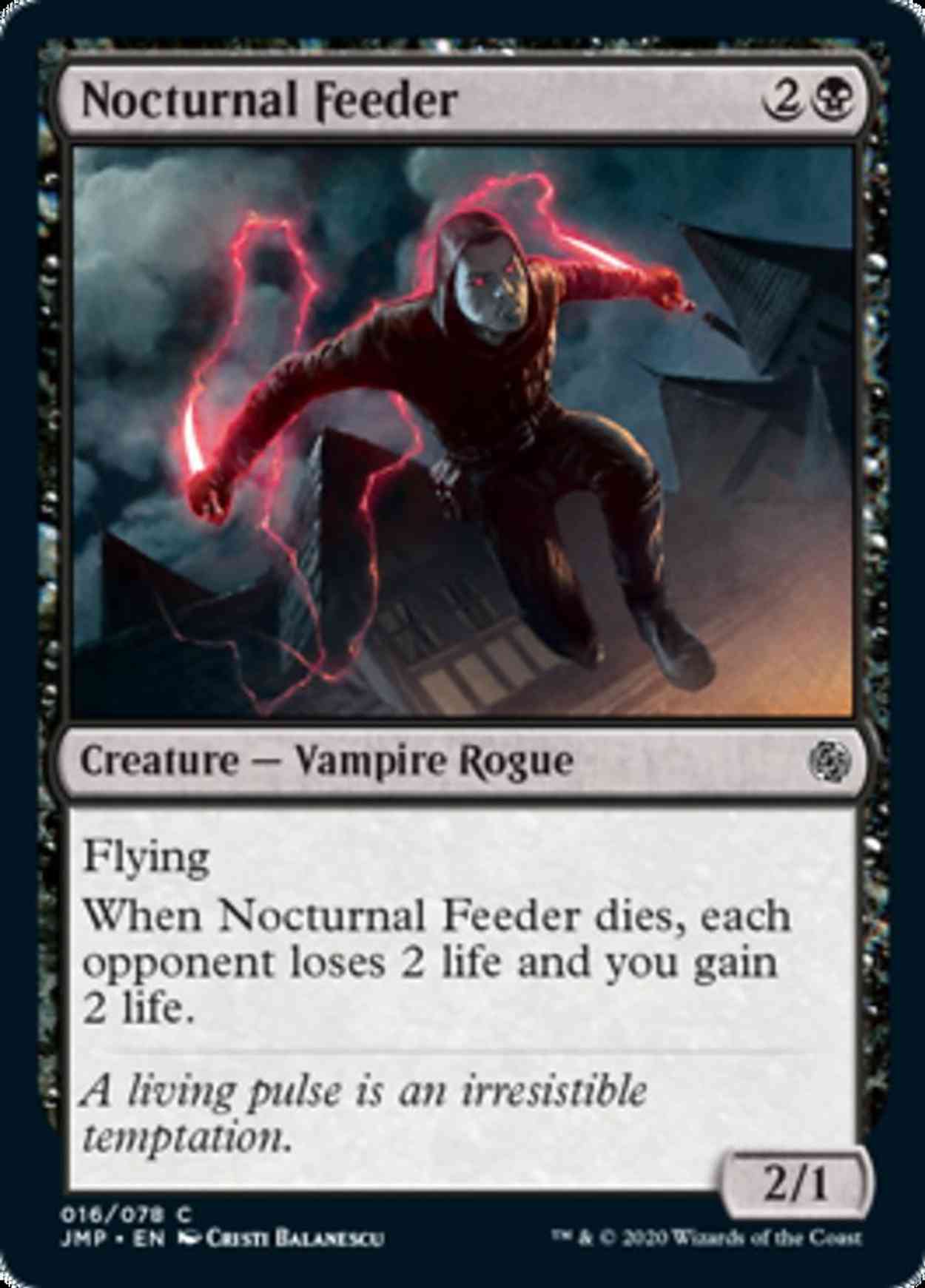 Nocturnal Feeder magic card front