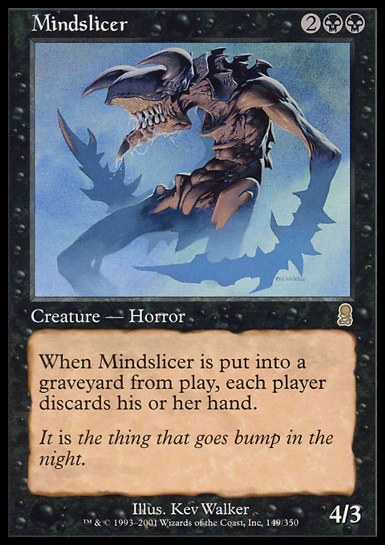 Mindslicer magic card front