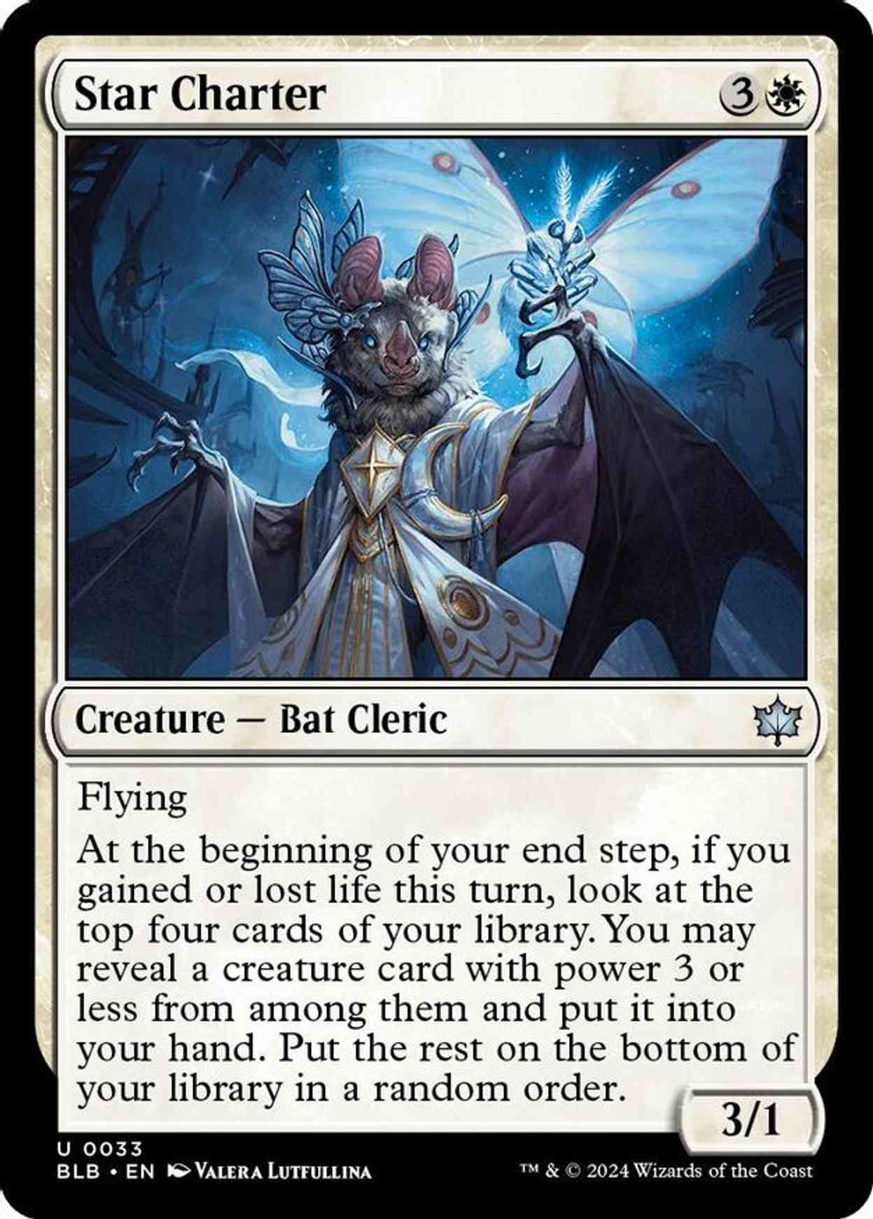 Star Charter magic card front