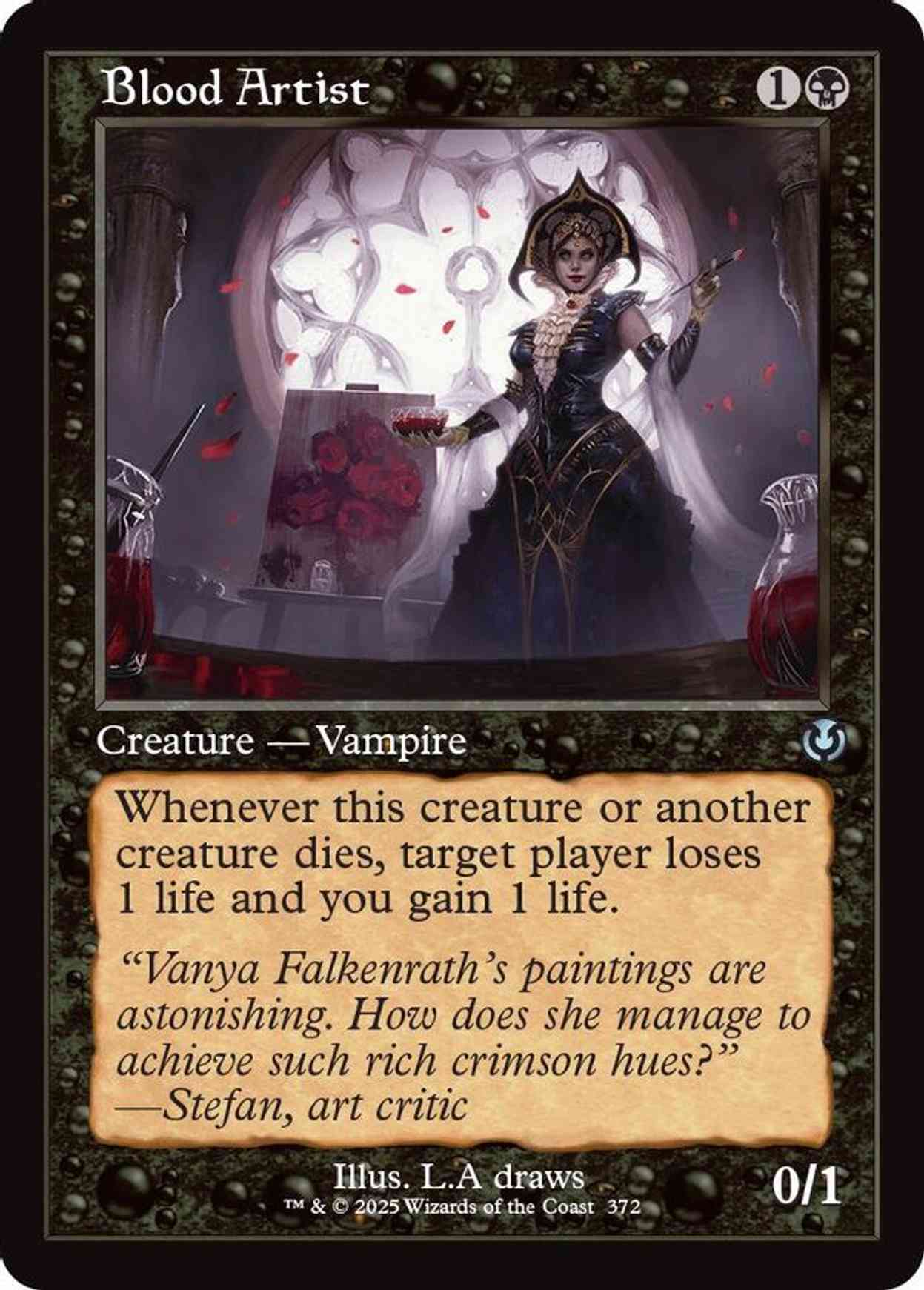 Blood Artist (Retro Frame) magic card front