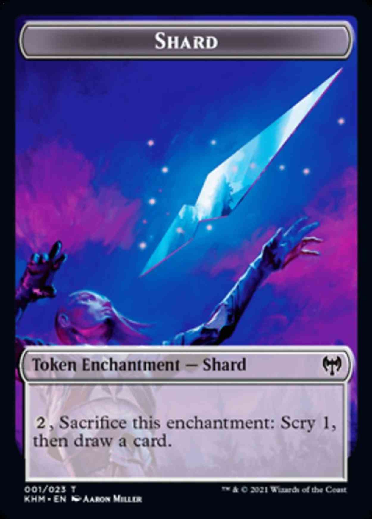 Shard Token magic card front