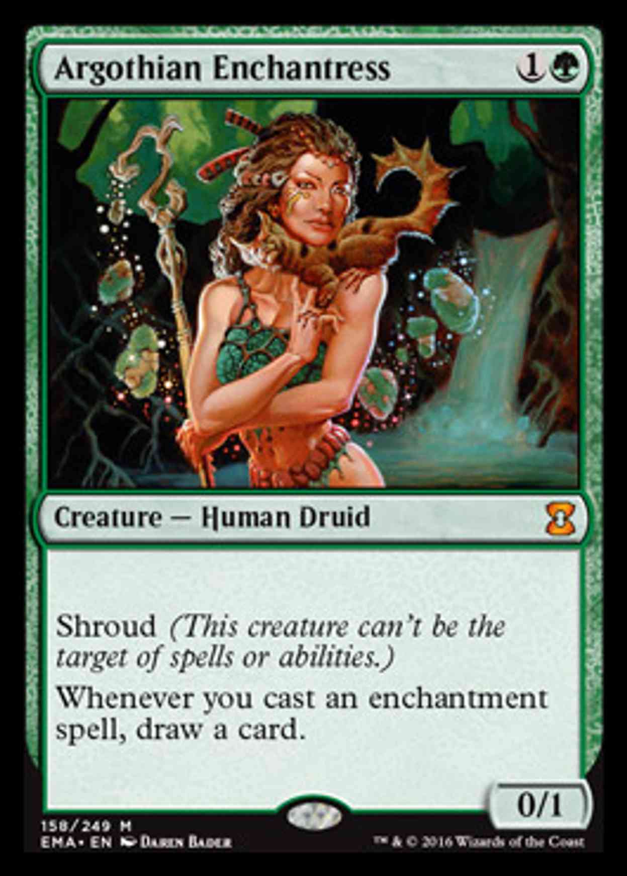 Argothian Enchantress magic card front