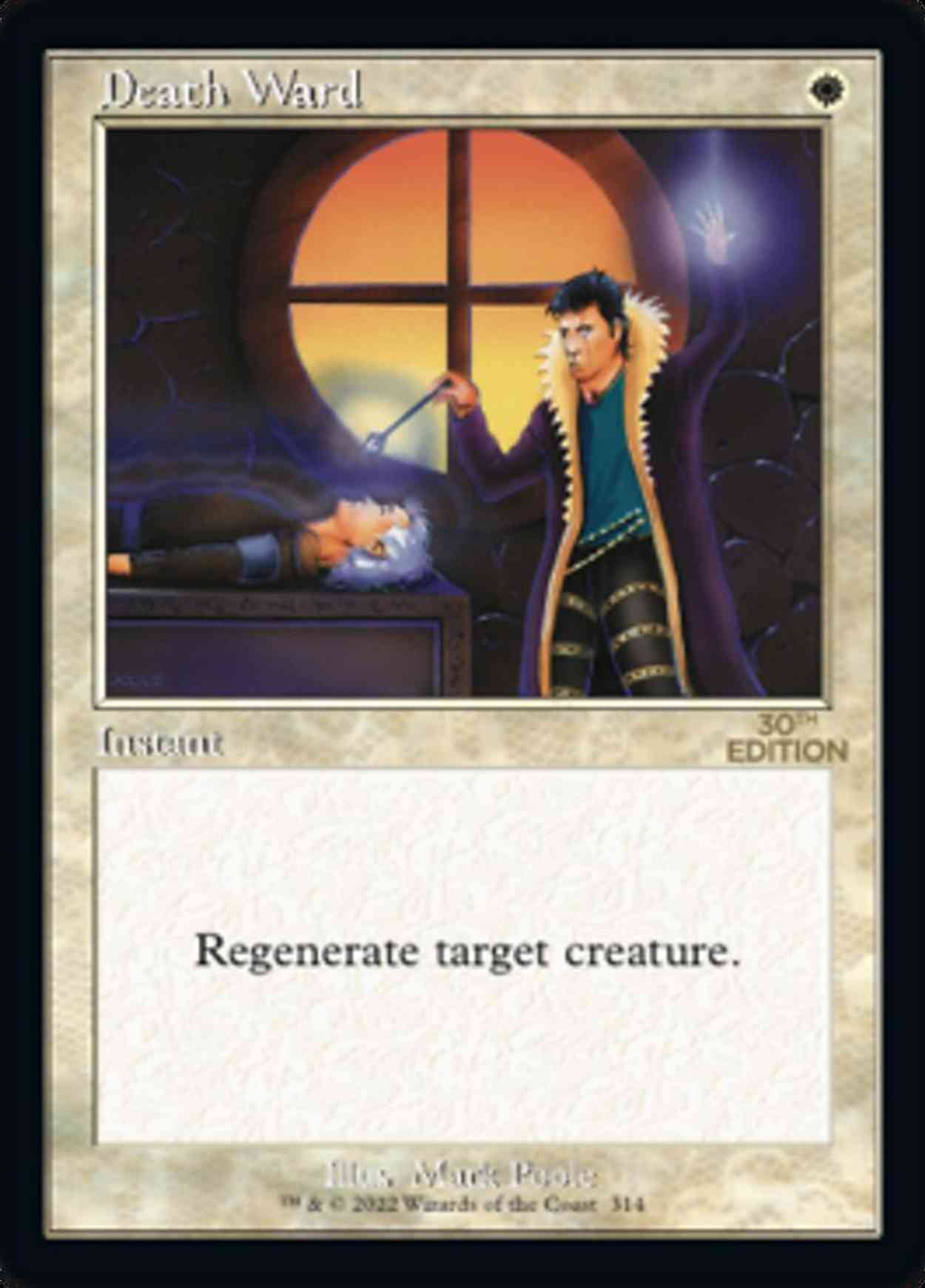 Death Ward (Retro Frame) magic card front