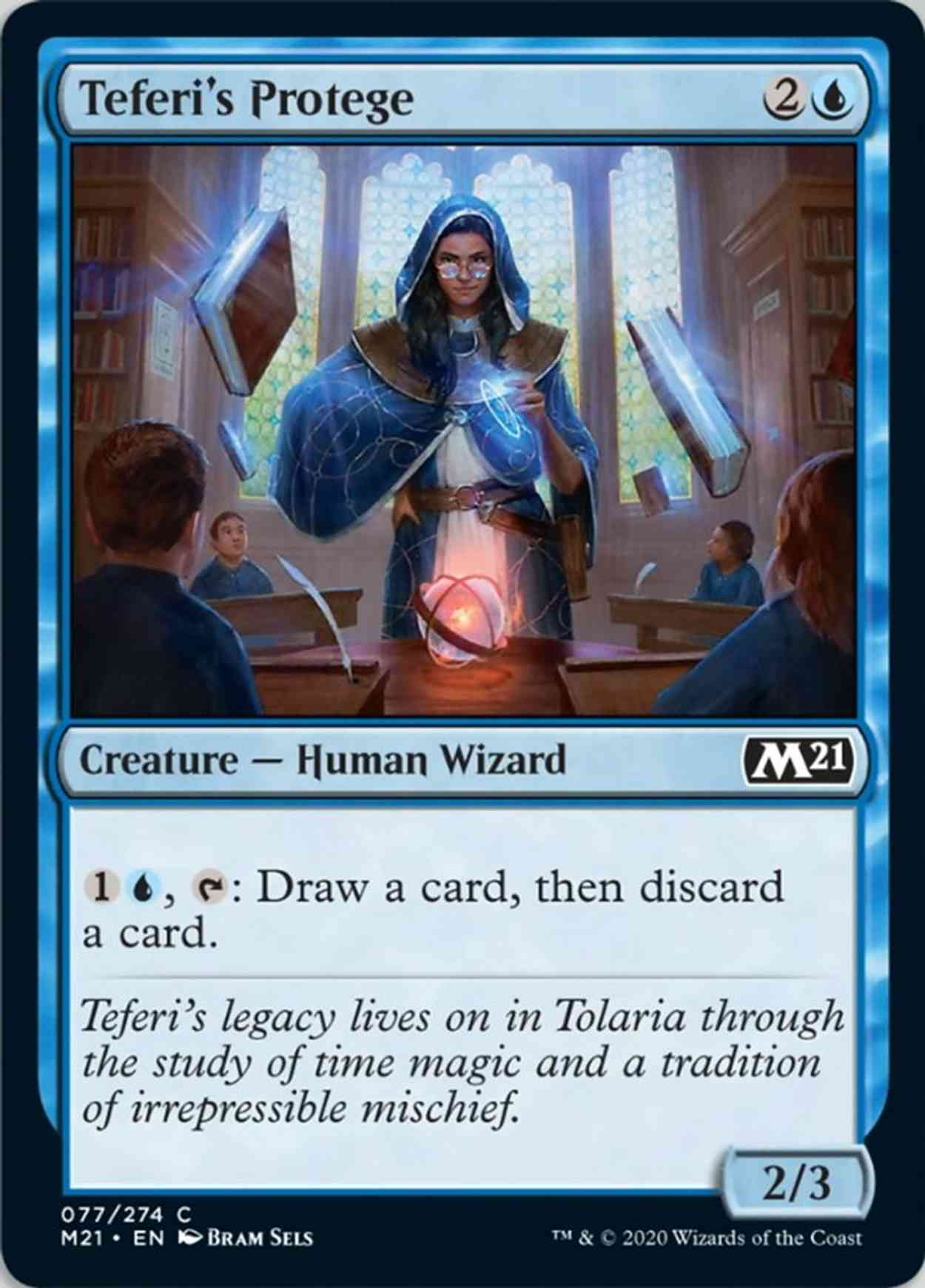 Teferi's Protege magic card front